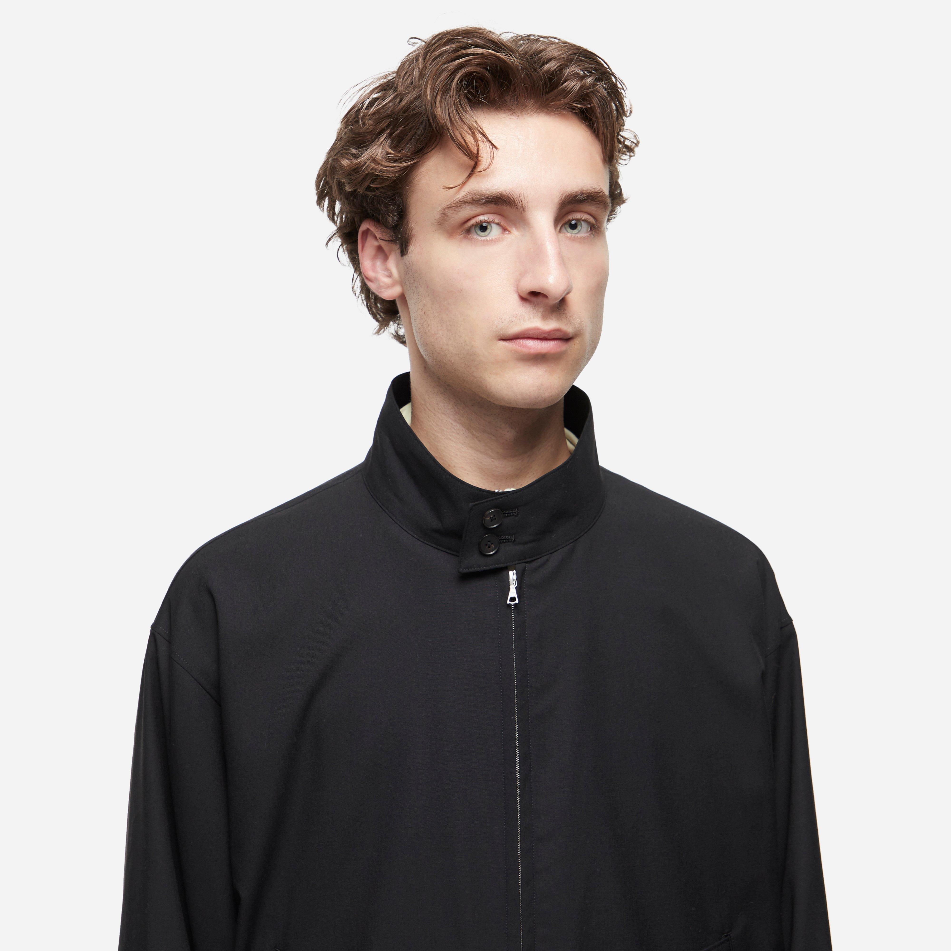 Auralee Tropical Wool Zip Jacket