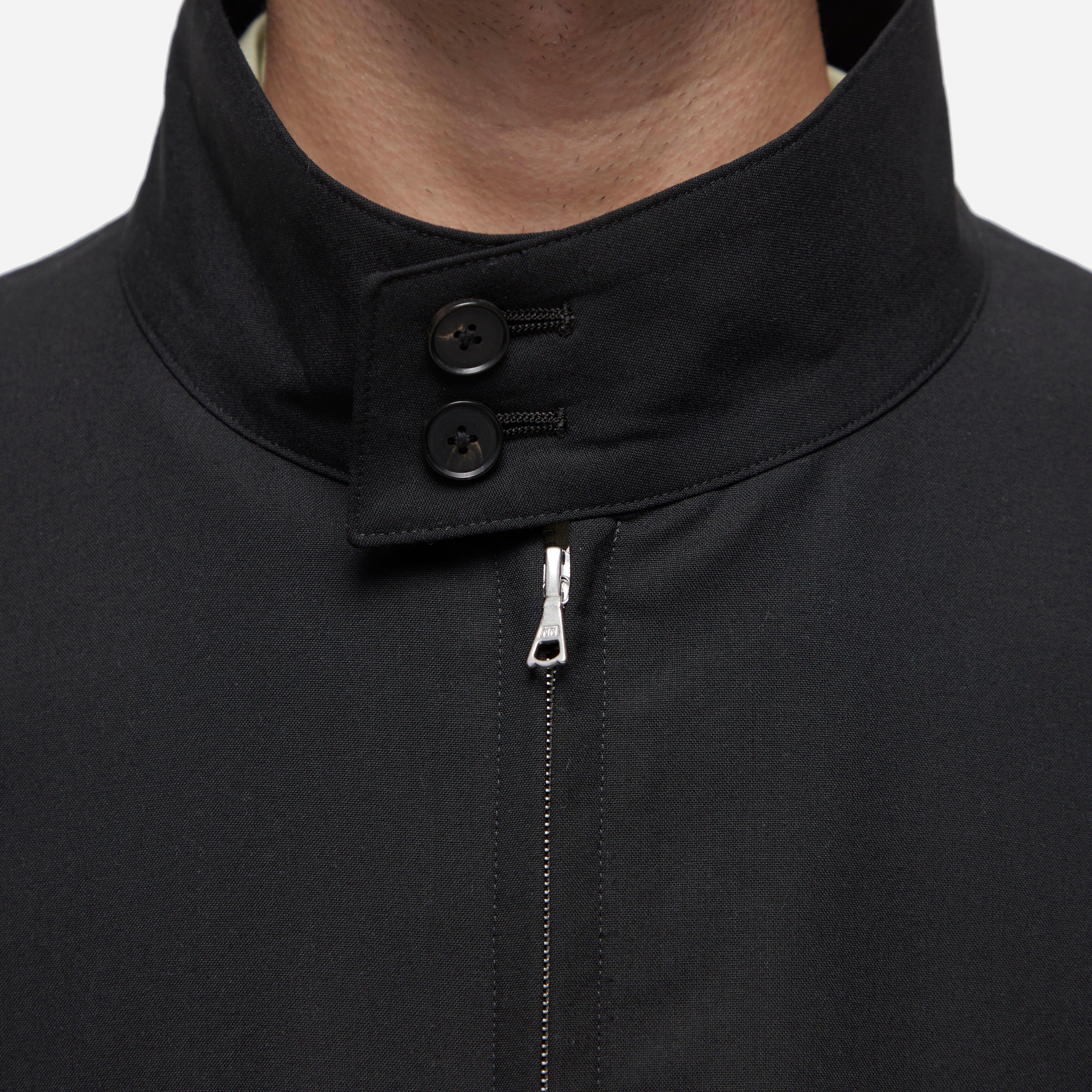 Auralee Tropical Wool Zip Jacket