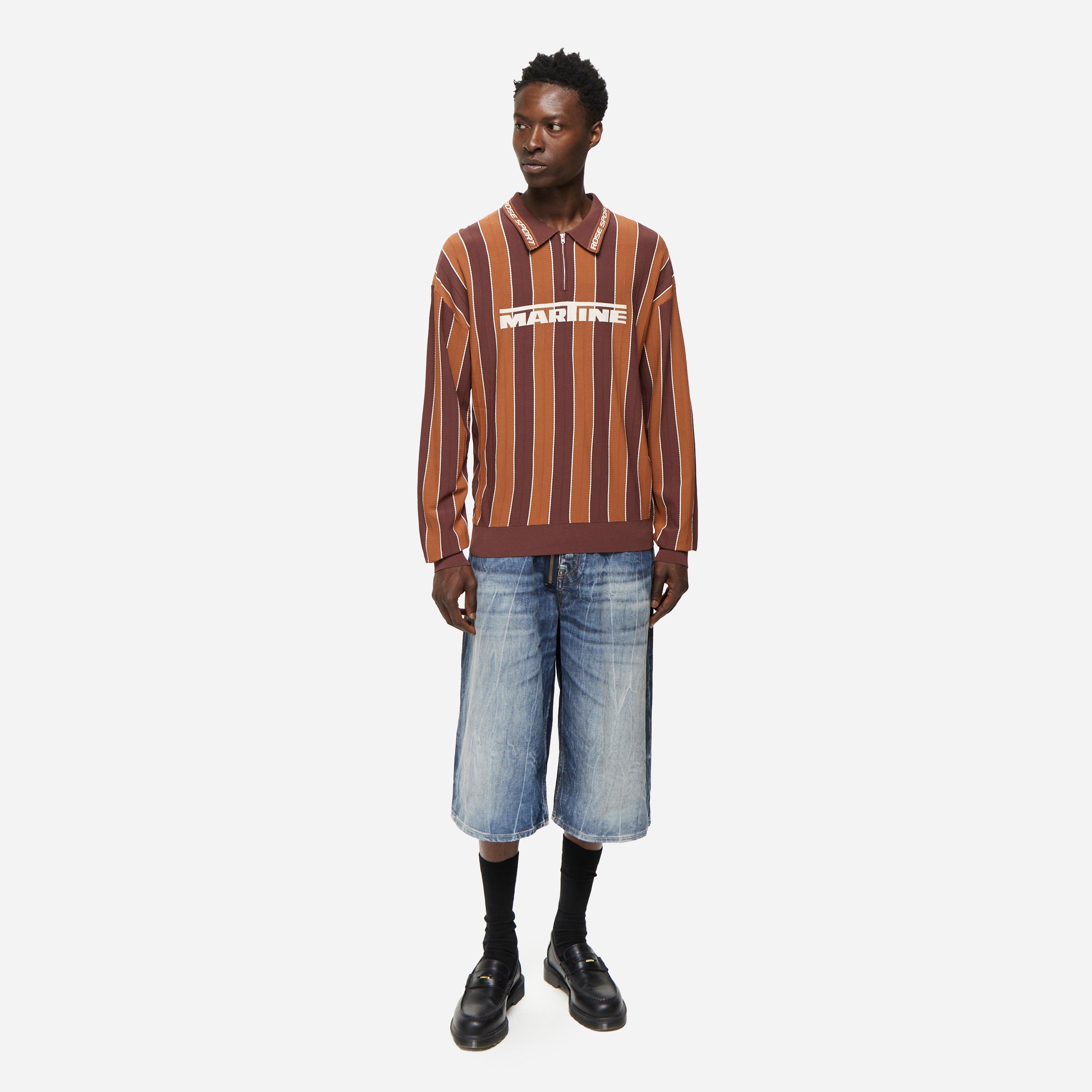 Martine Rose Zip Jean Shorts