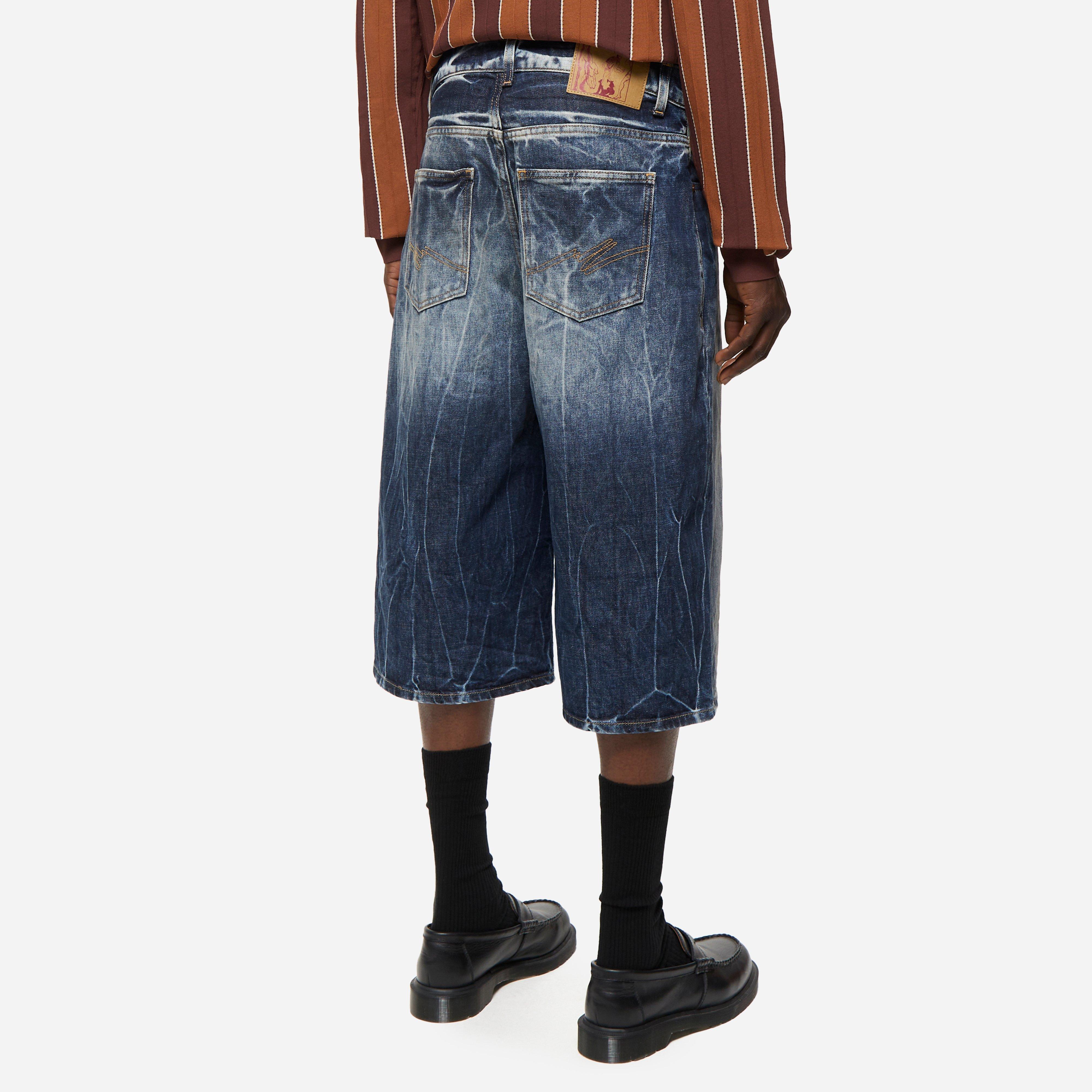 Martine Rose Zip Jean Shorts