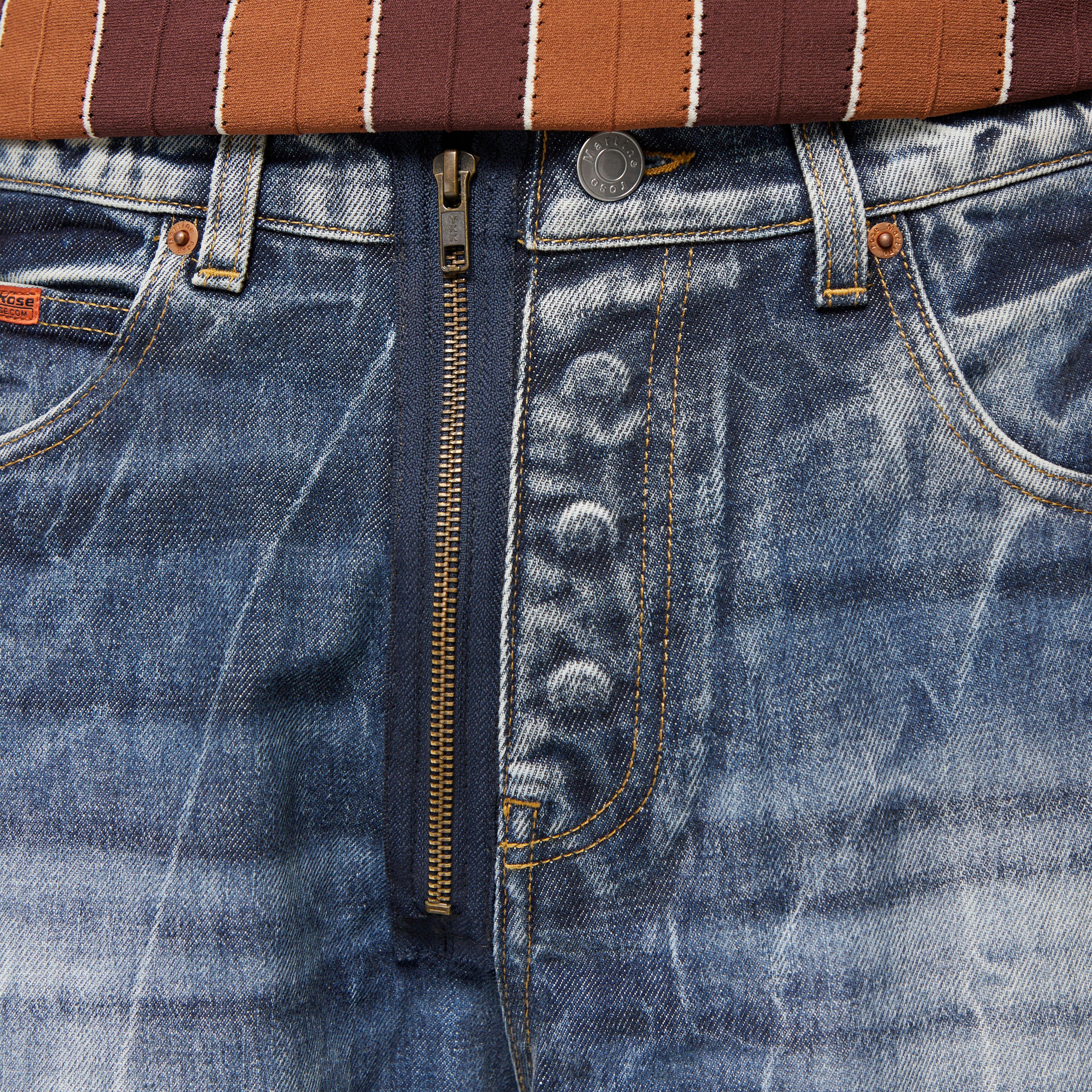 Martine Rose Zip Jean Shorts