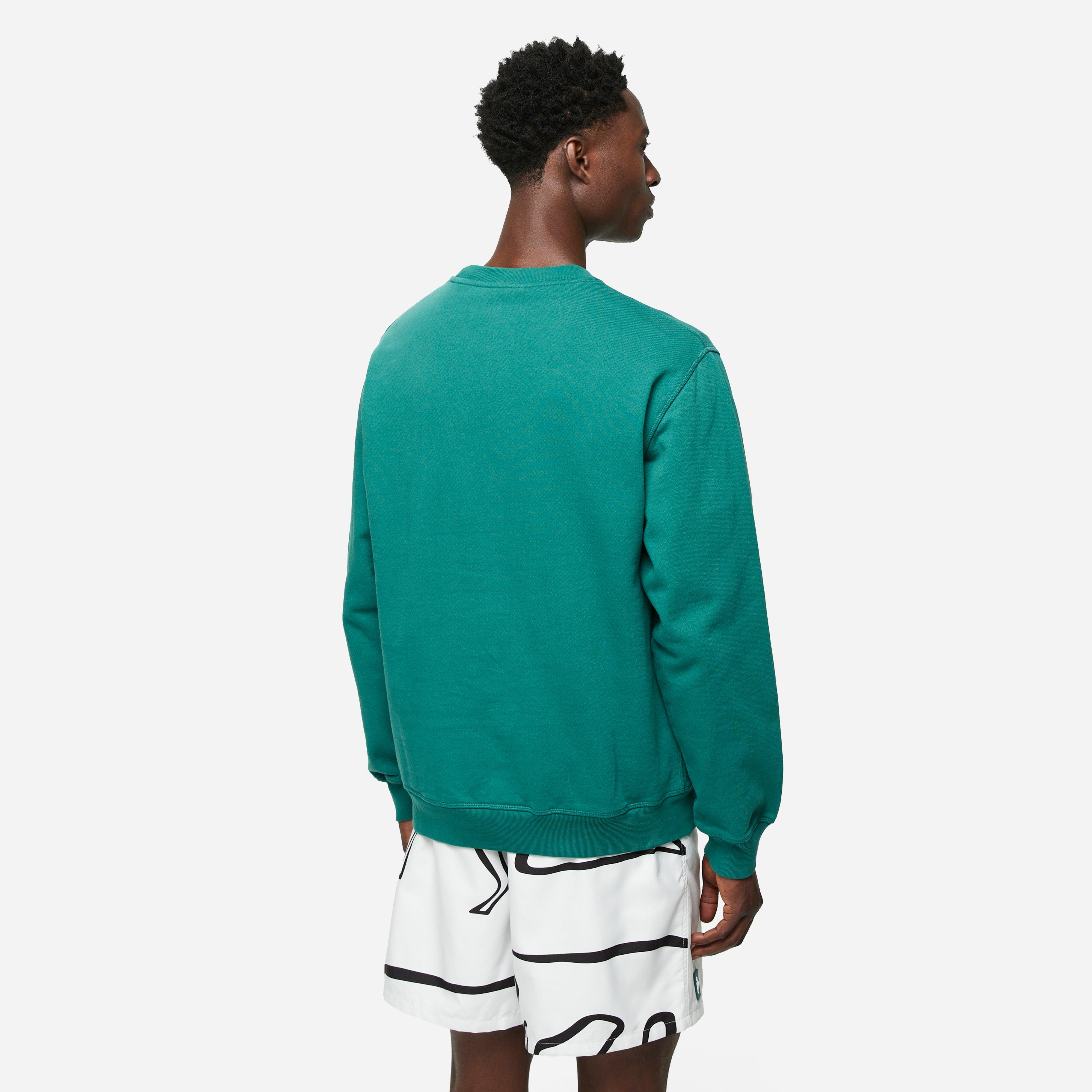 by Parra Repeat Pea Crew Neck Sweatshirt