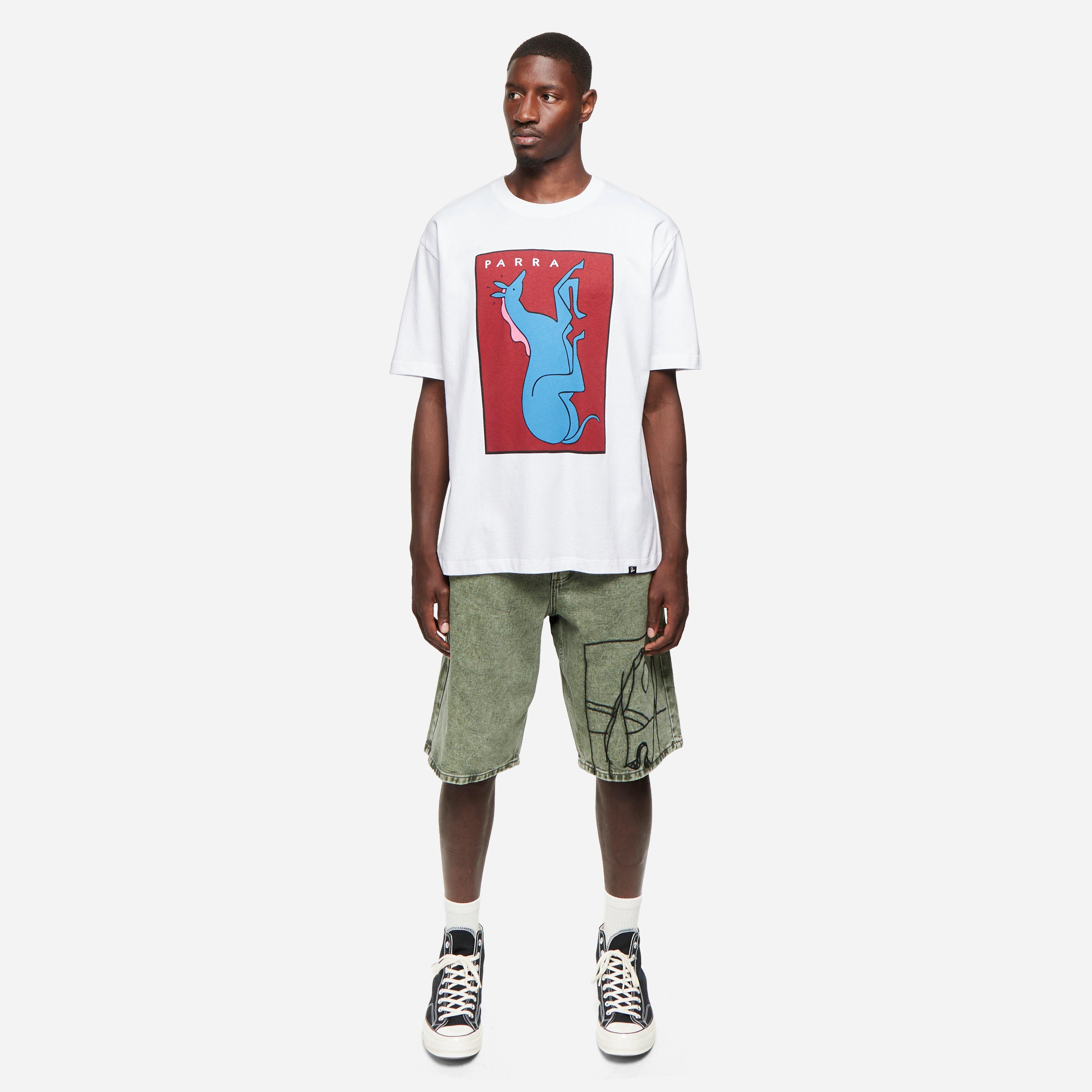 by Parra Vertical Horse T-Shirt