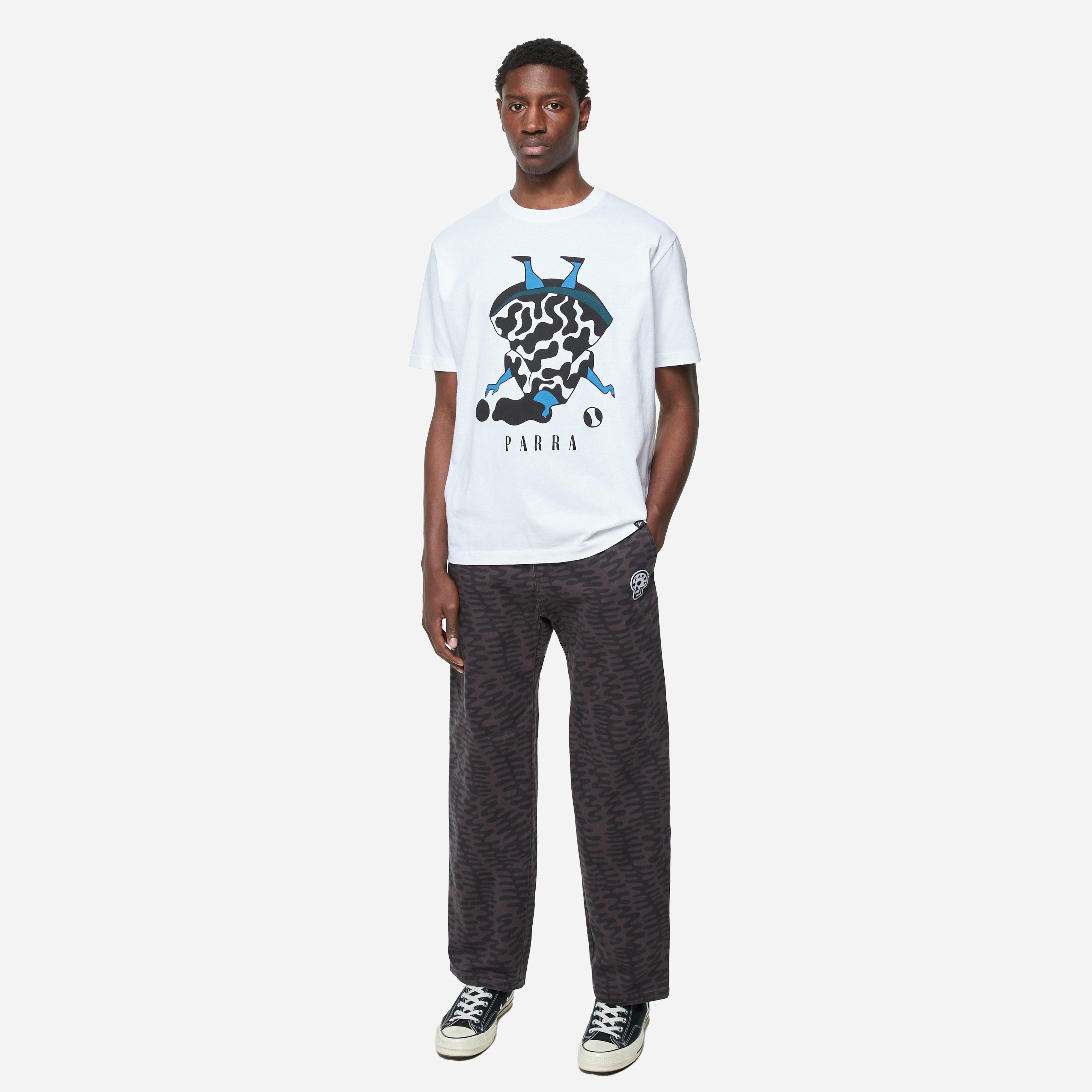 by Parra Stitched Skull Pant