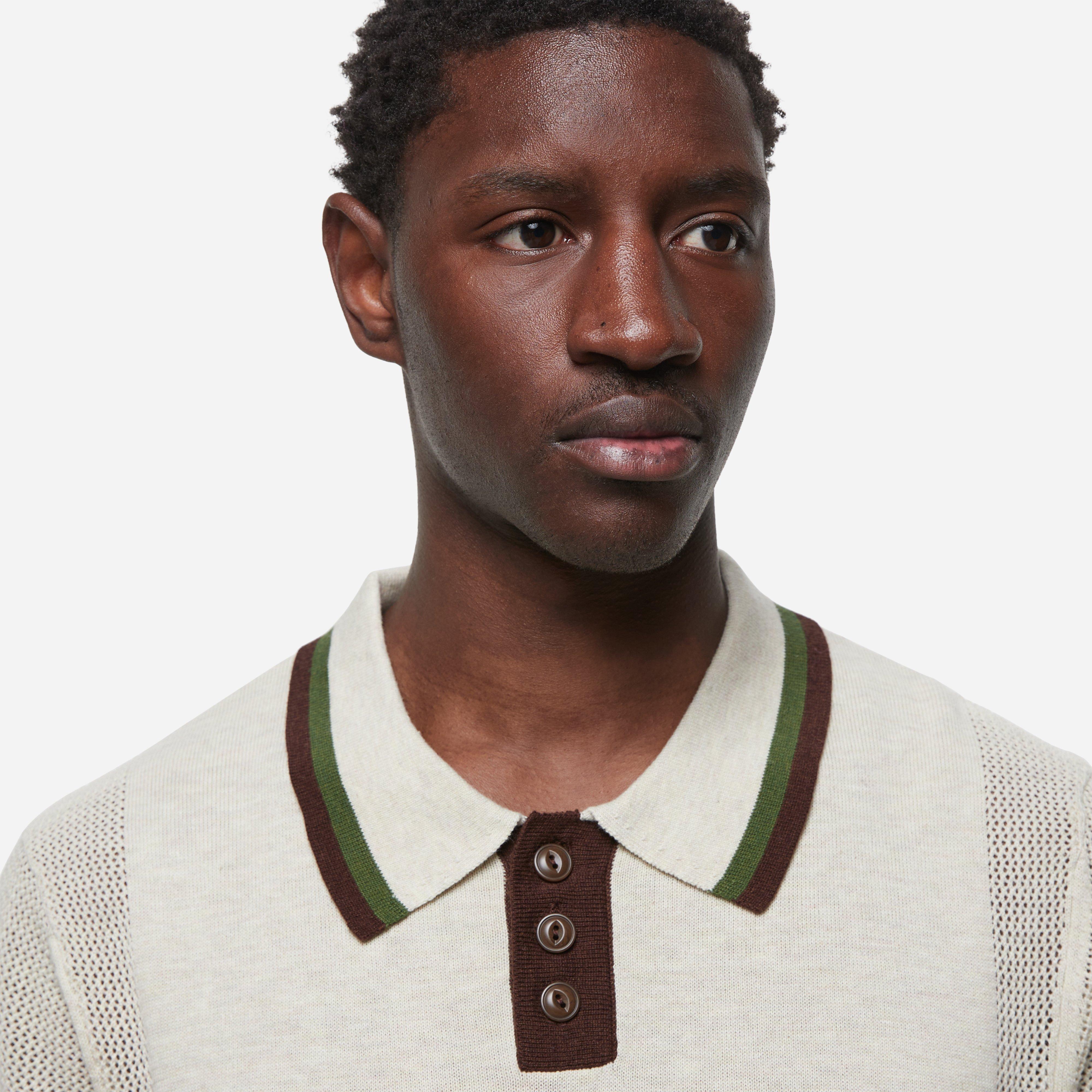 Brain Dead Logo Head Polo Shirt