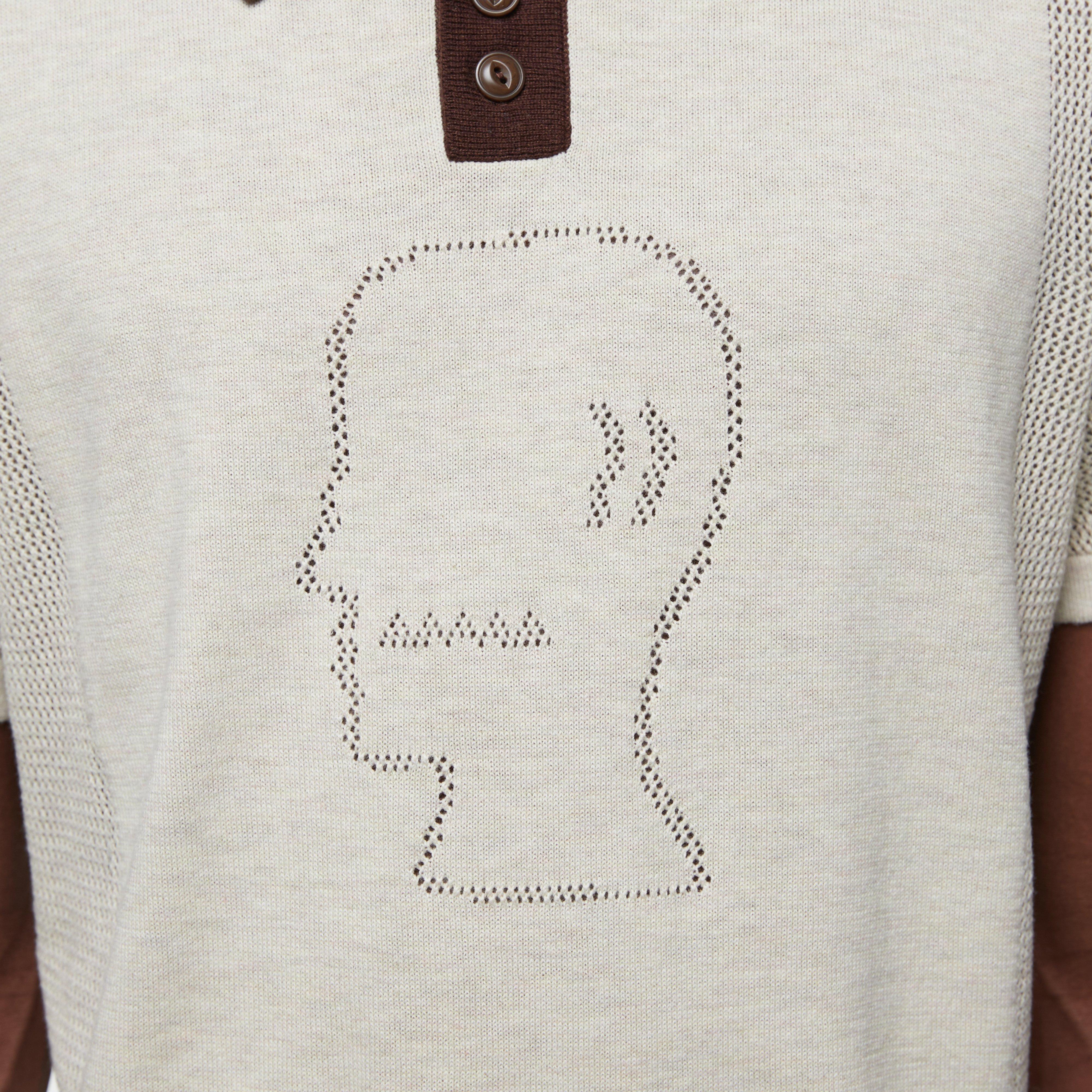 Brain Dead Logo Head Polo Shirt