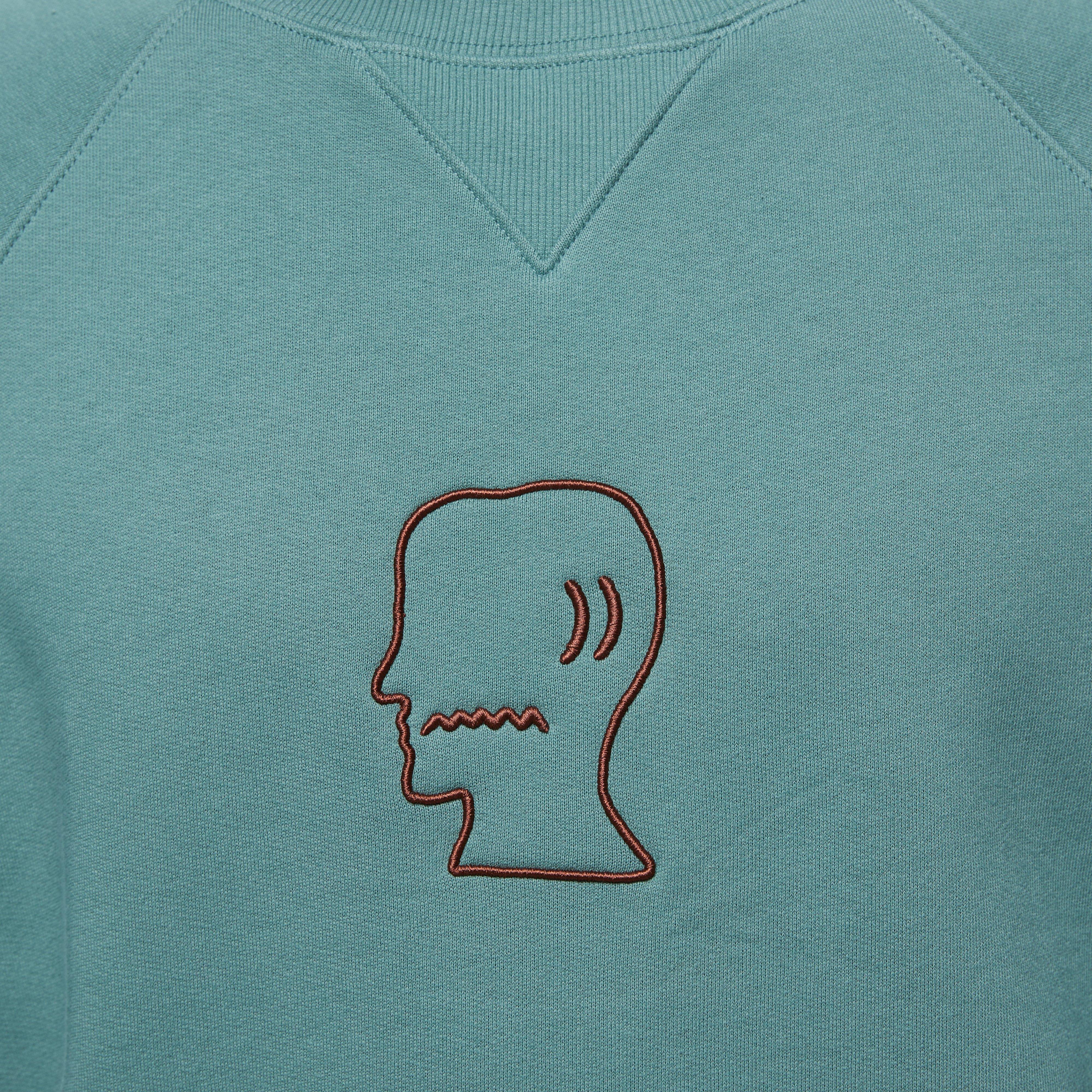 Brain Dead Head Raglan Sweatshirt