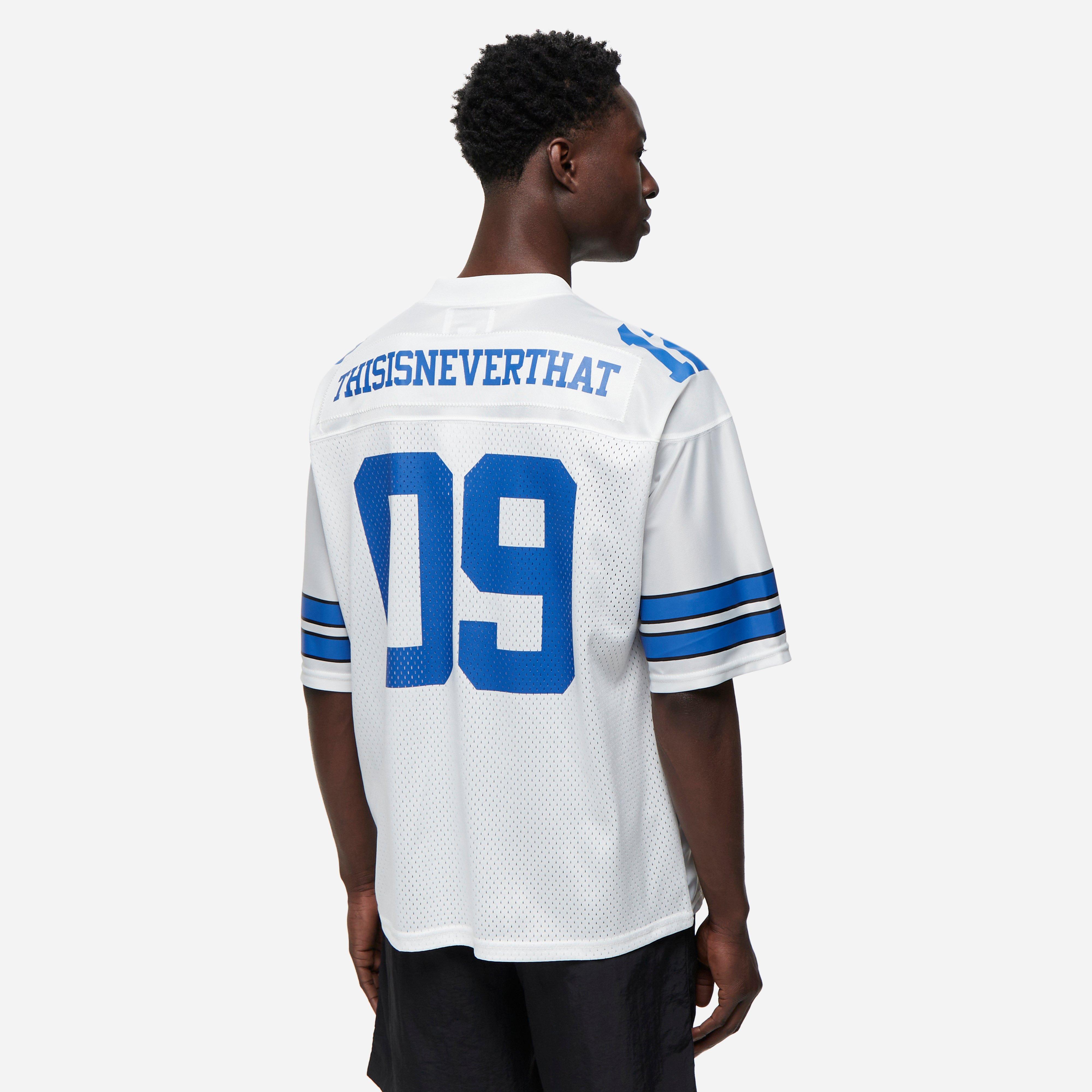 ウェア THISISNEVERTHAT football jersey white L thisisneverthat® - Football Jersey | HBX - Globally Curated