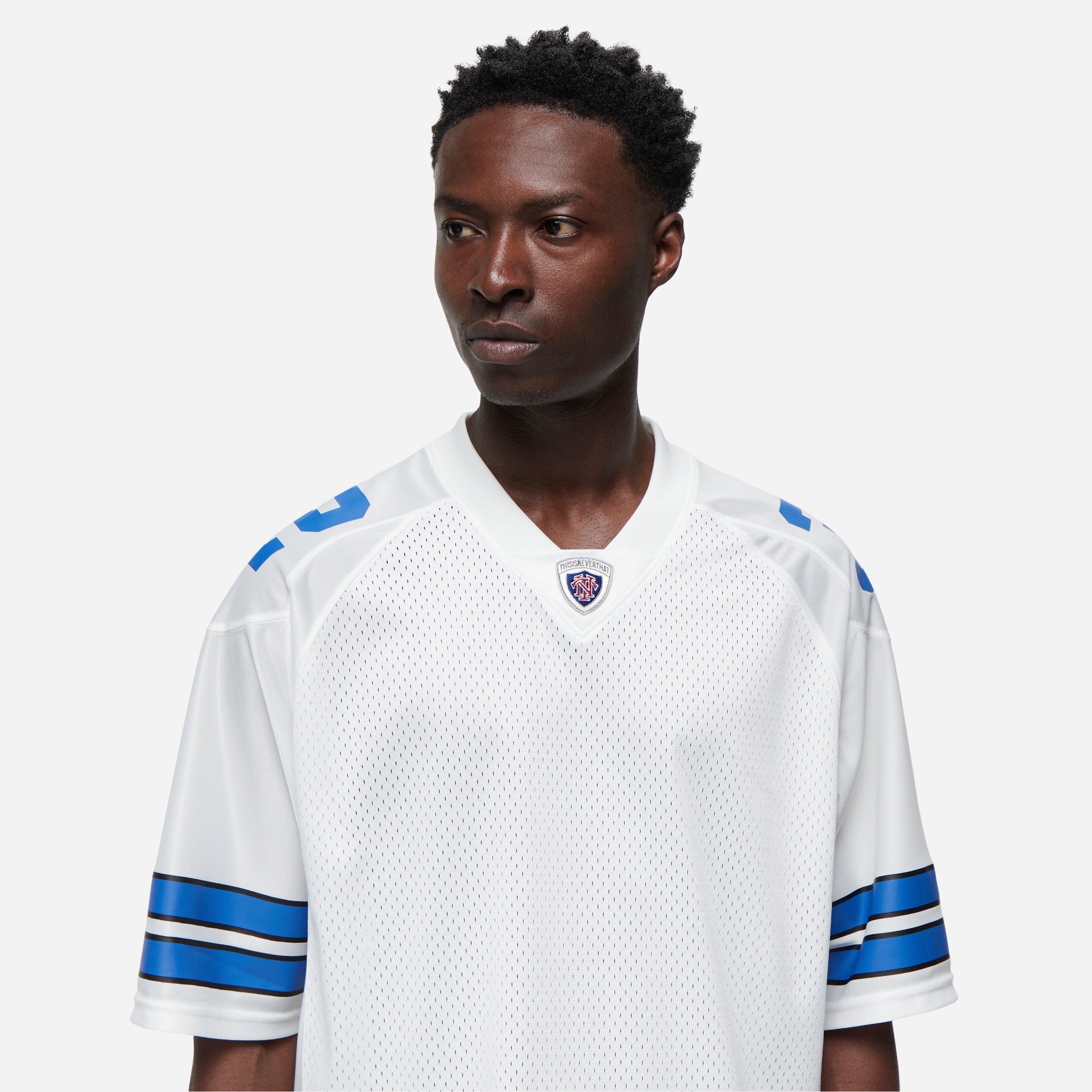 ウェア THISISNEVERTHAT football jersey white L White Thisisneverthat Football Jersey | HIP