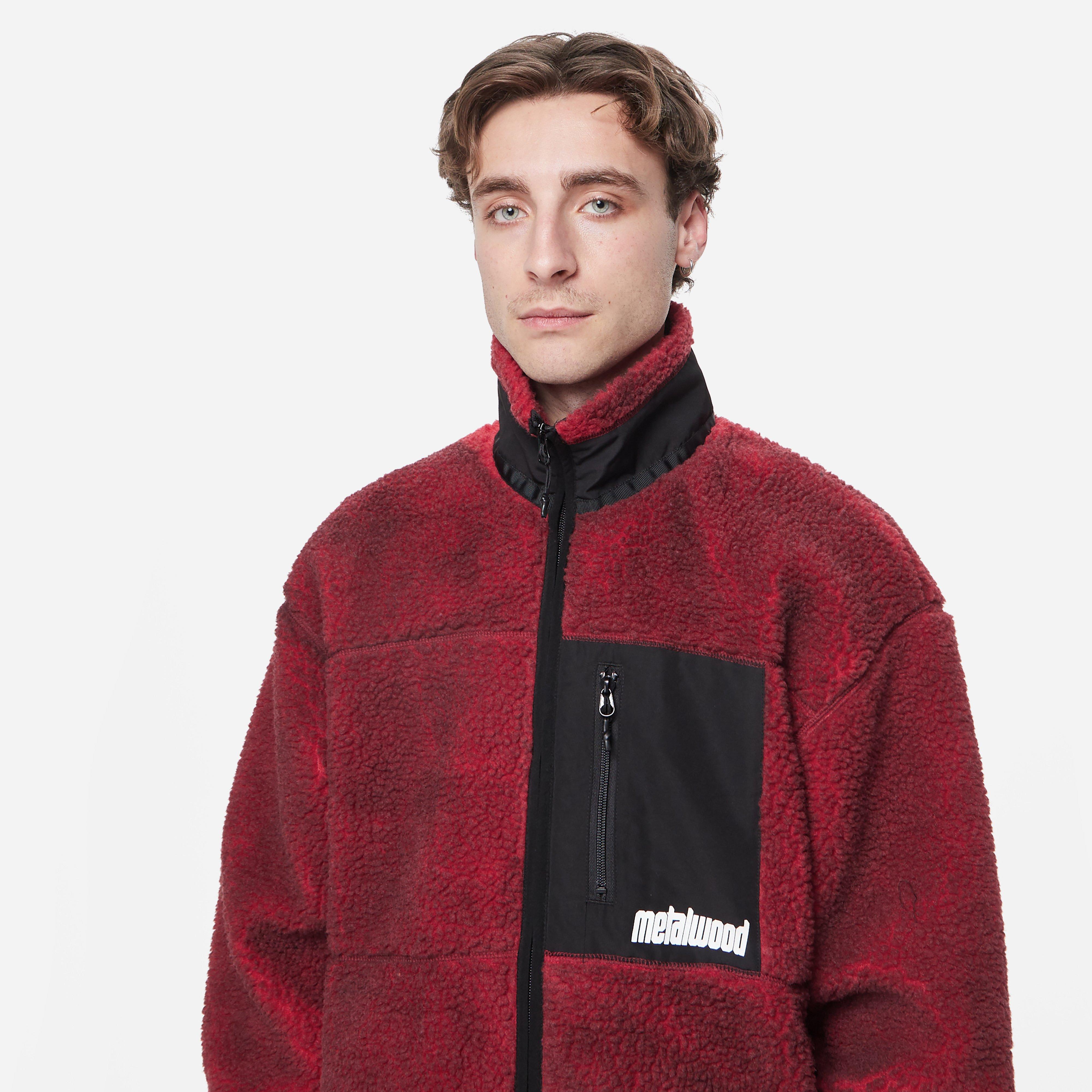 Metalwood Studio Painted Sherpa Fleece