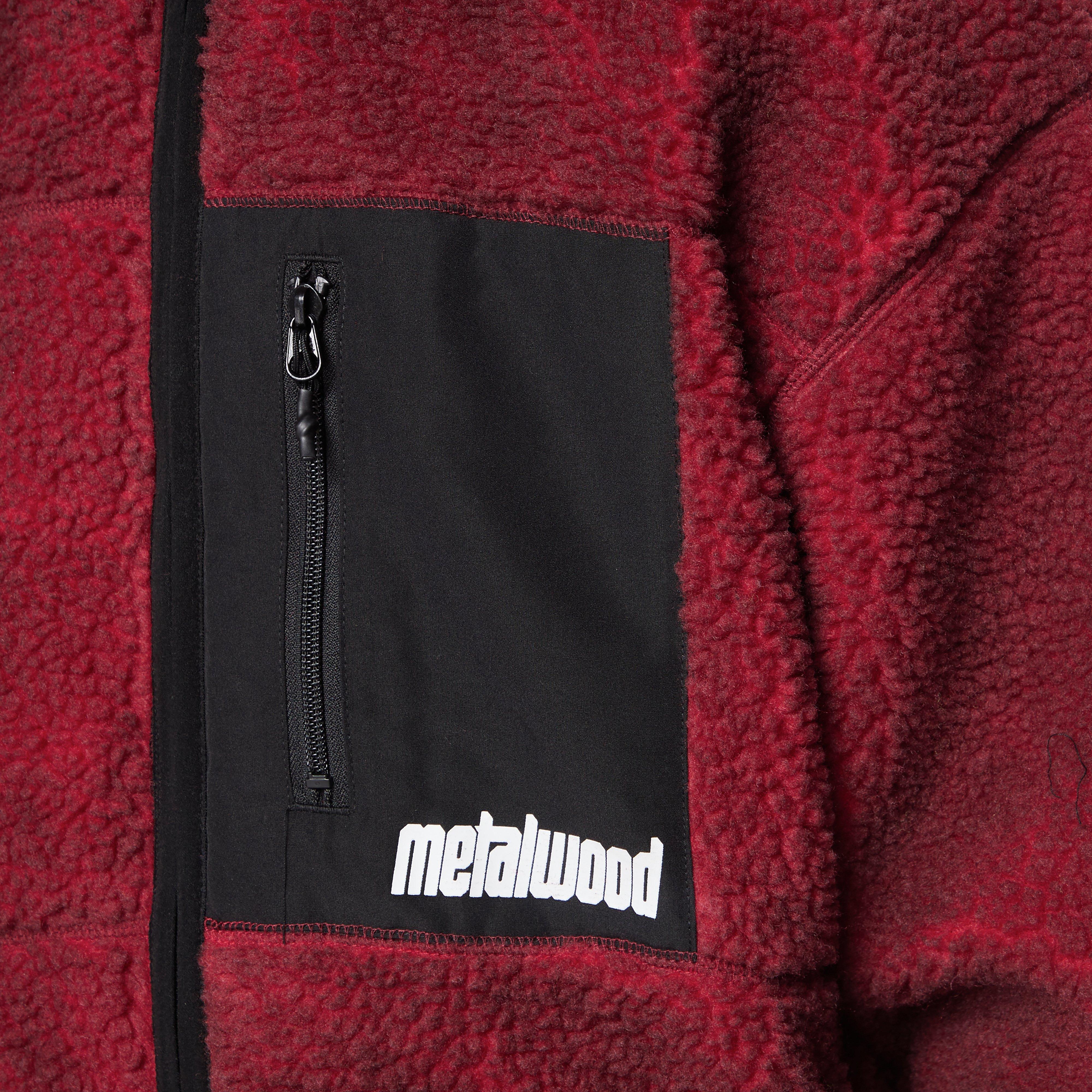 Metalwood Studio Painted Sherpa Fleece