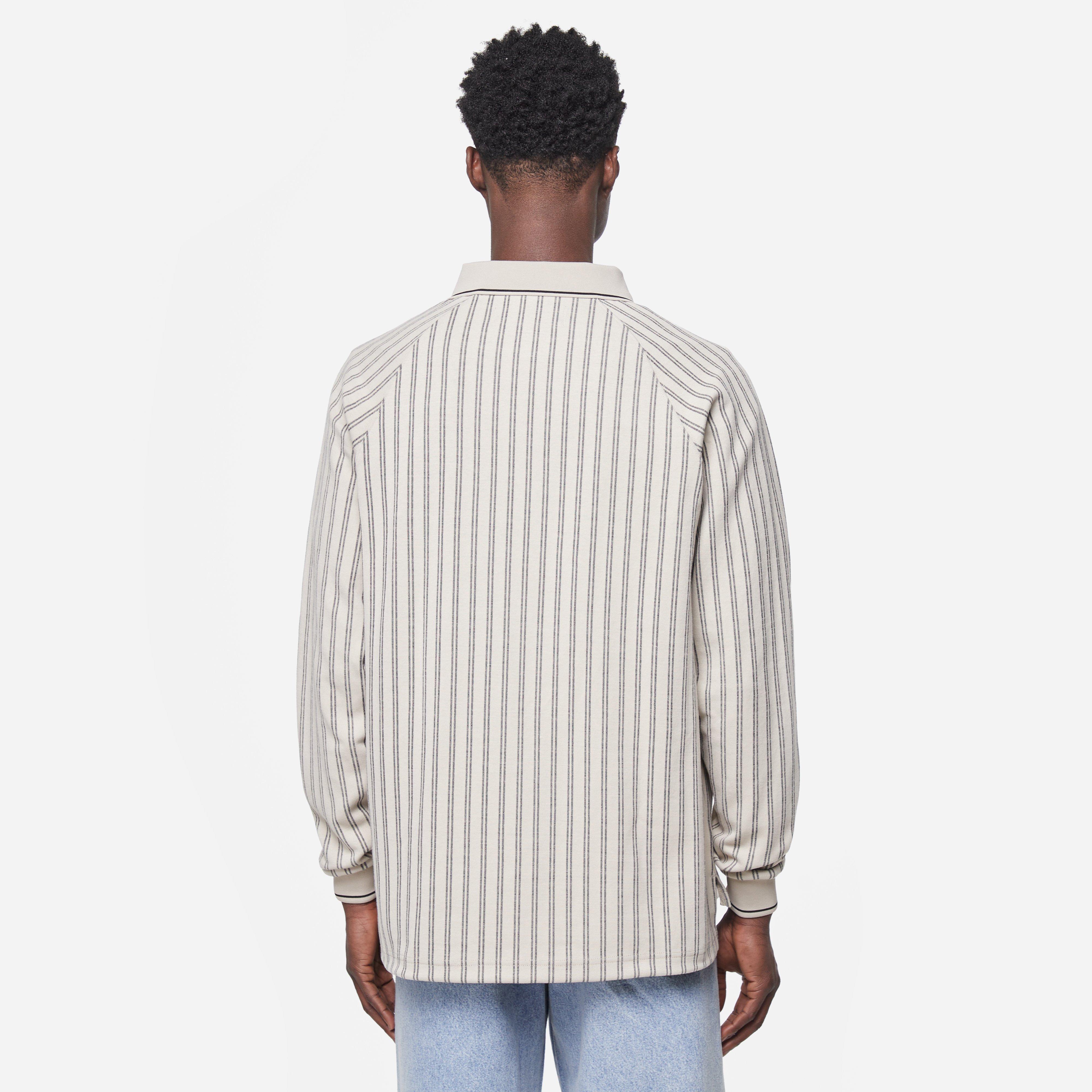 Metalwood Studio Ribbed LS Polo Shirt