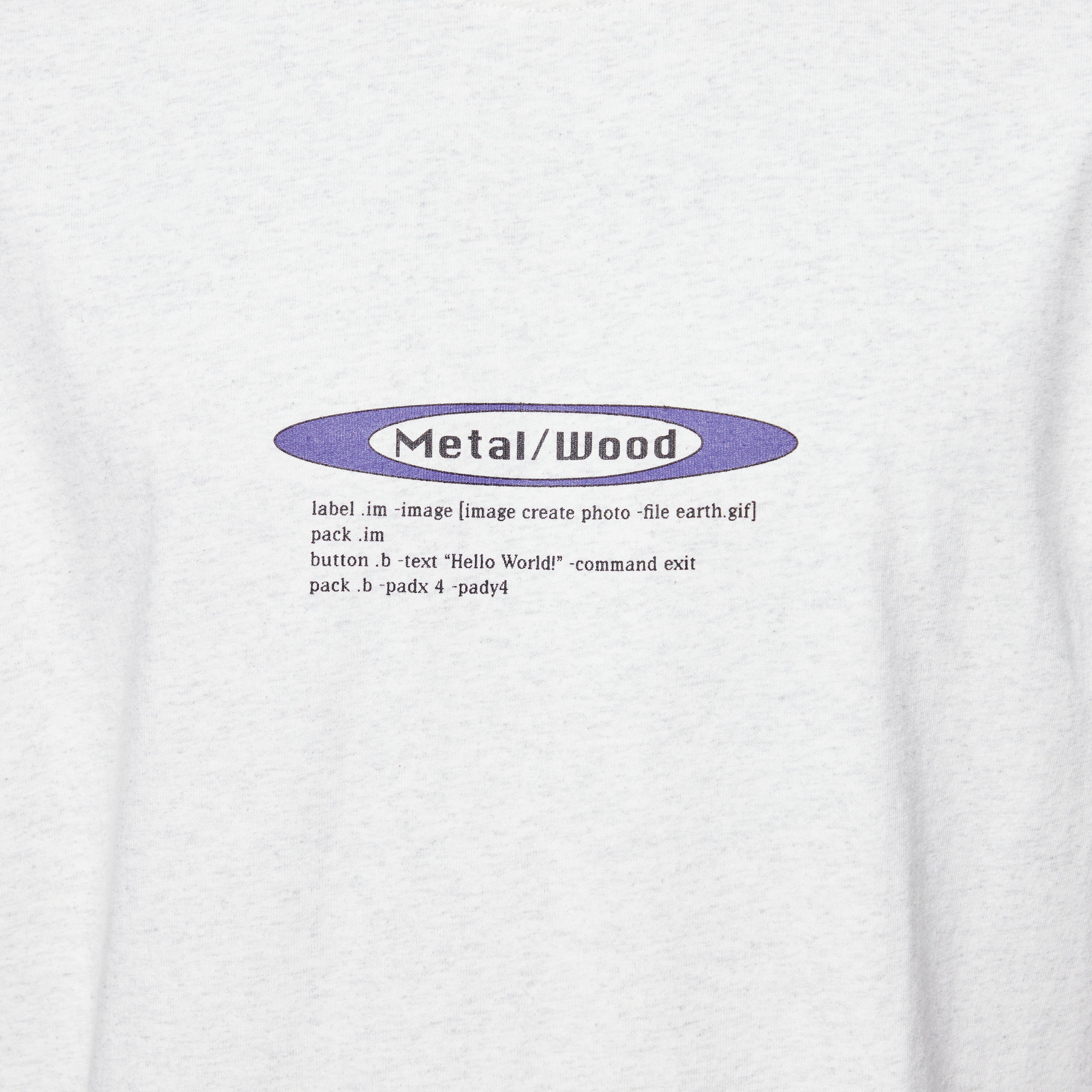 Metalwood Studio Hello World T-Shirt