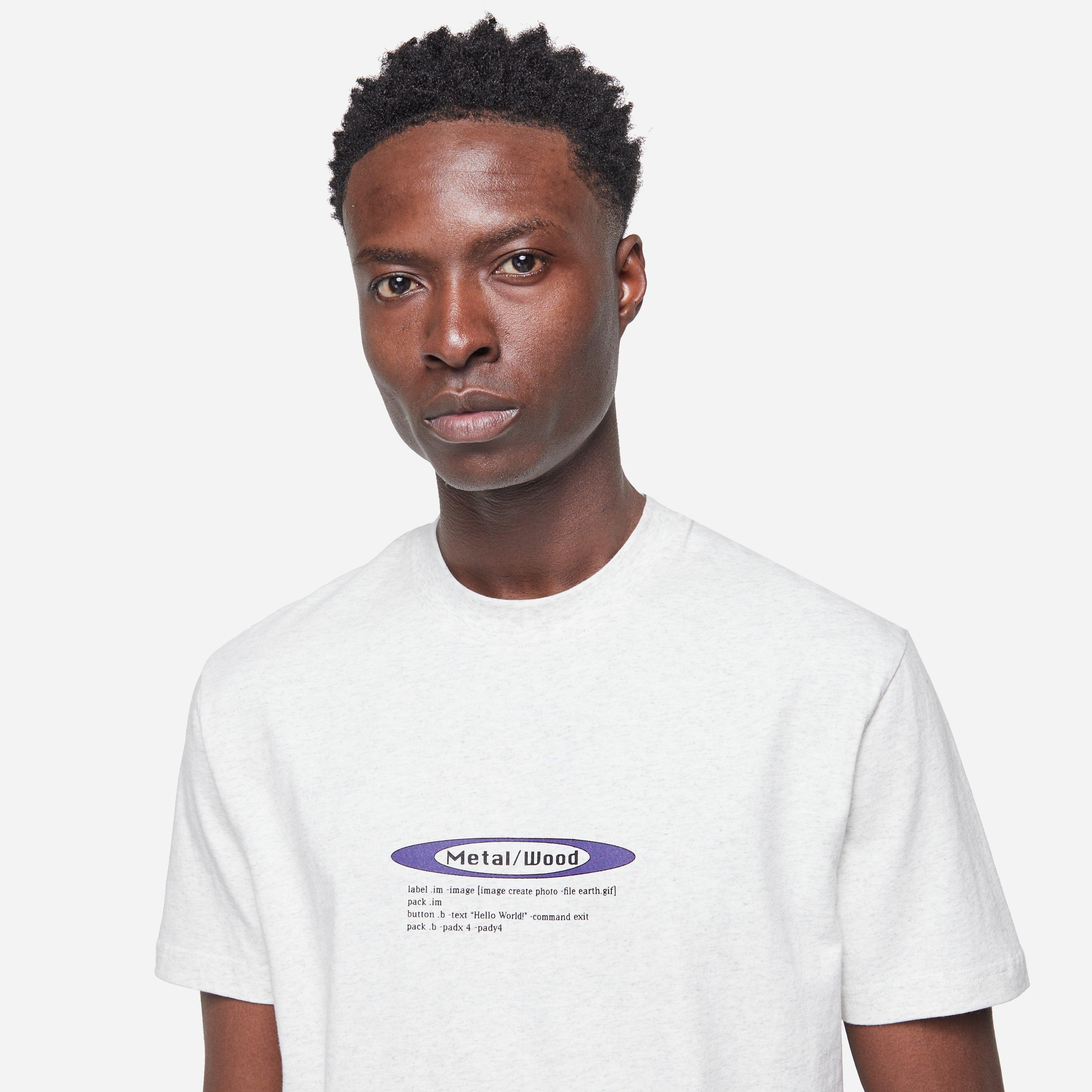 Metalwood Studio Hello World T-Shirt