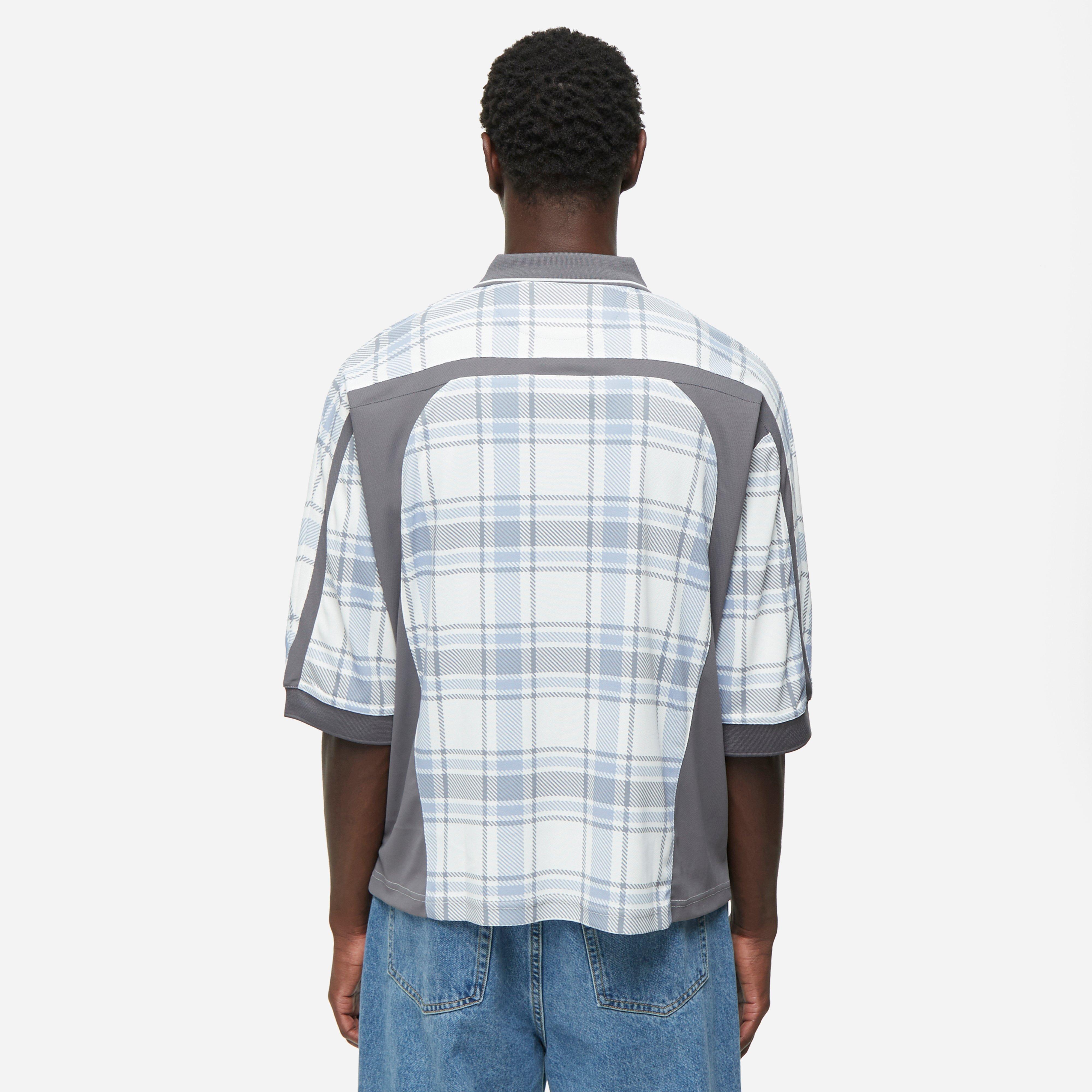 Metalwood Studio 3/4 Sleeve Panel Polo Shirt