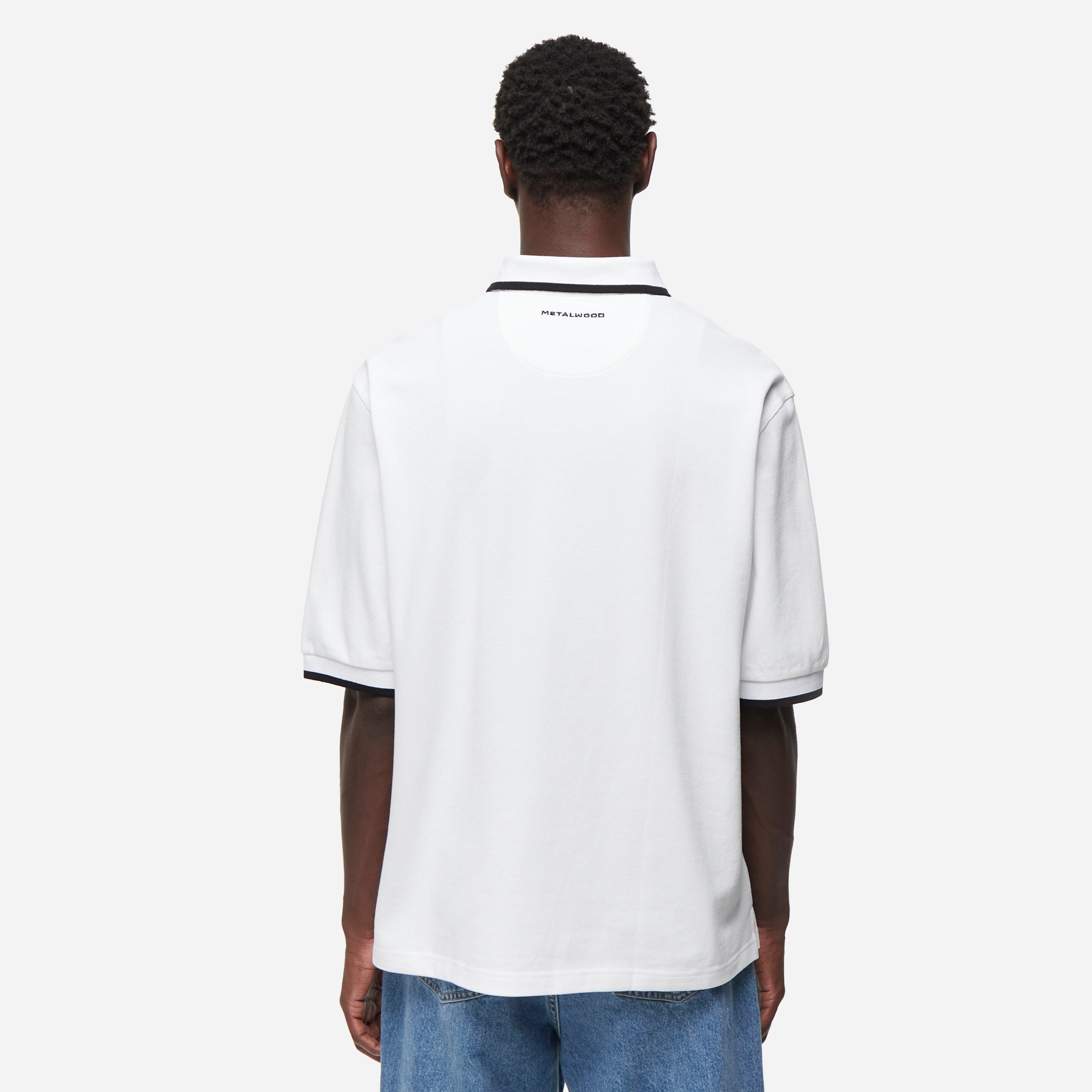 Metalwood Studio World Class Zip Polo Shirt