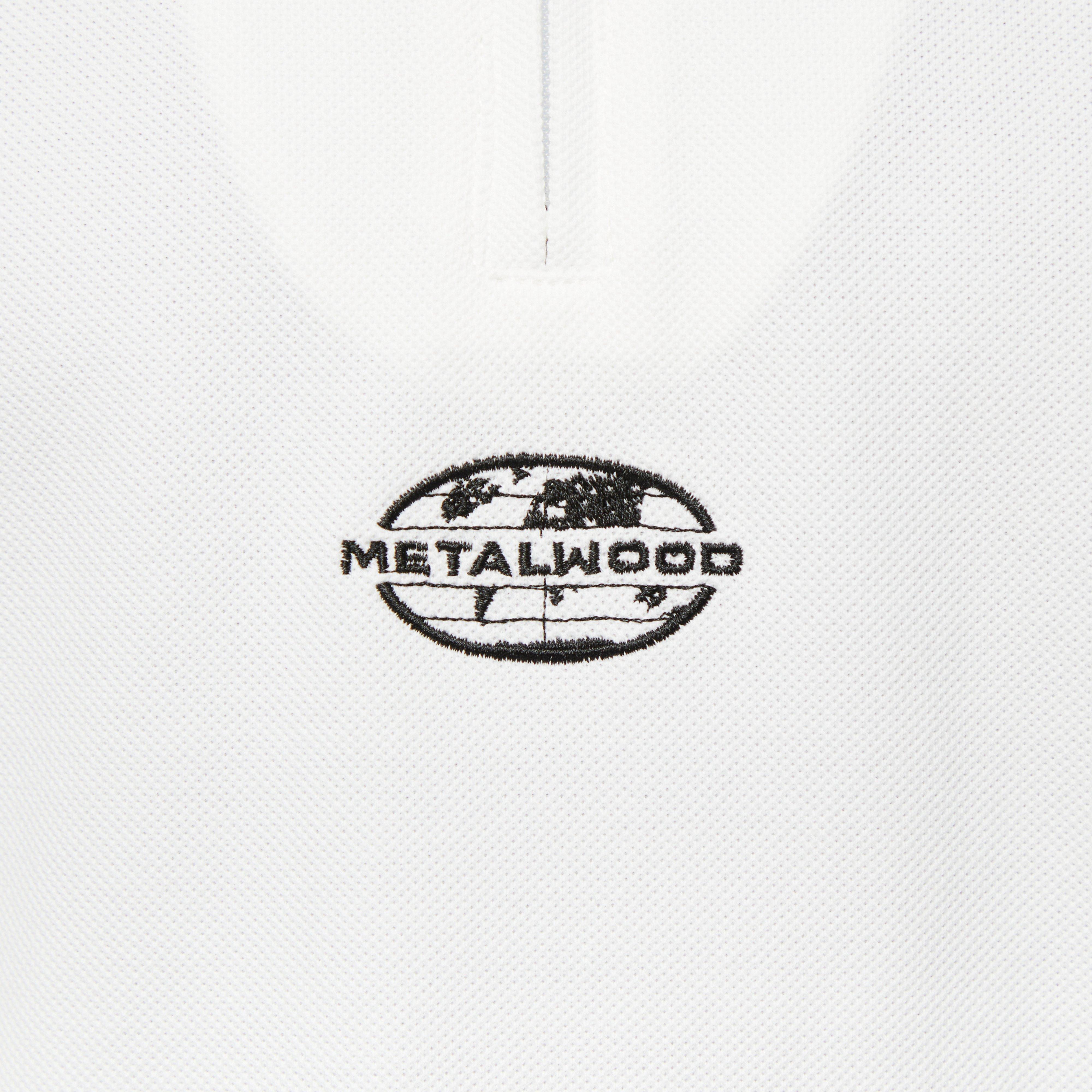 Metalwood Studio World Class Zip Polo Shirt