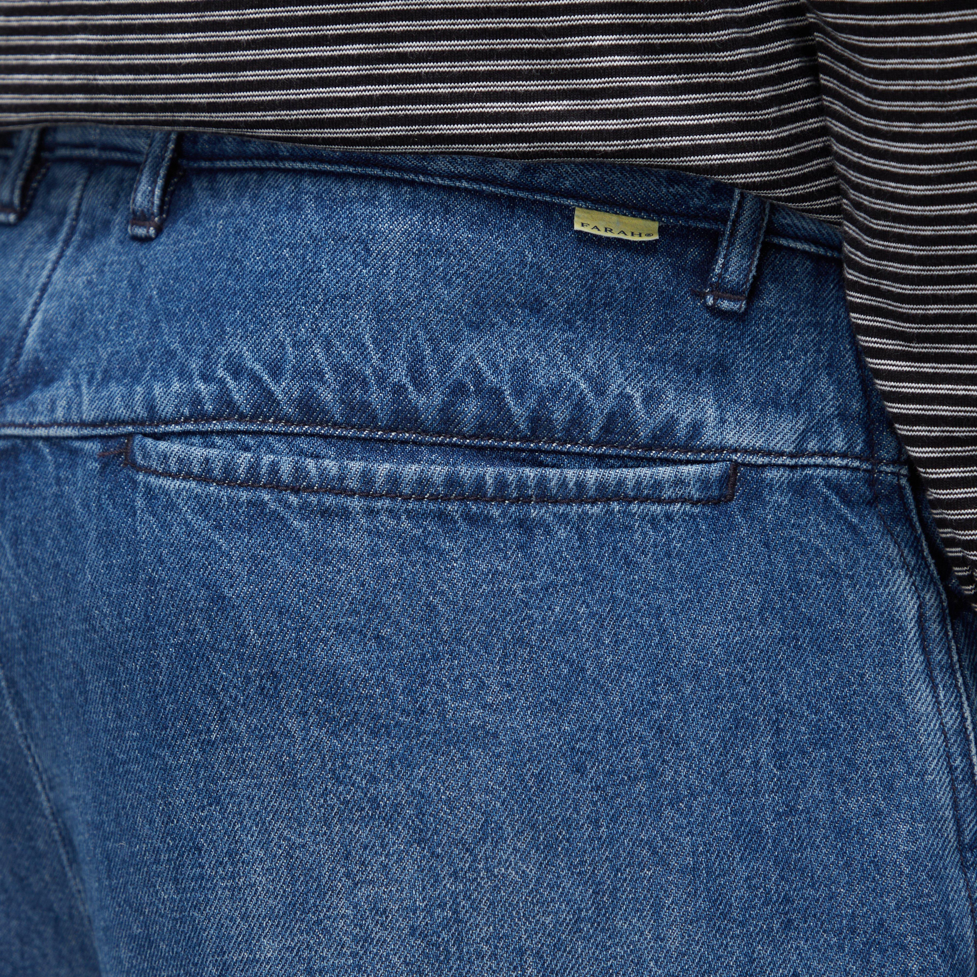 Farah Japan Two Tuck Wide Tapered Pants