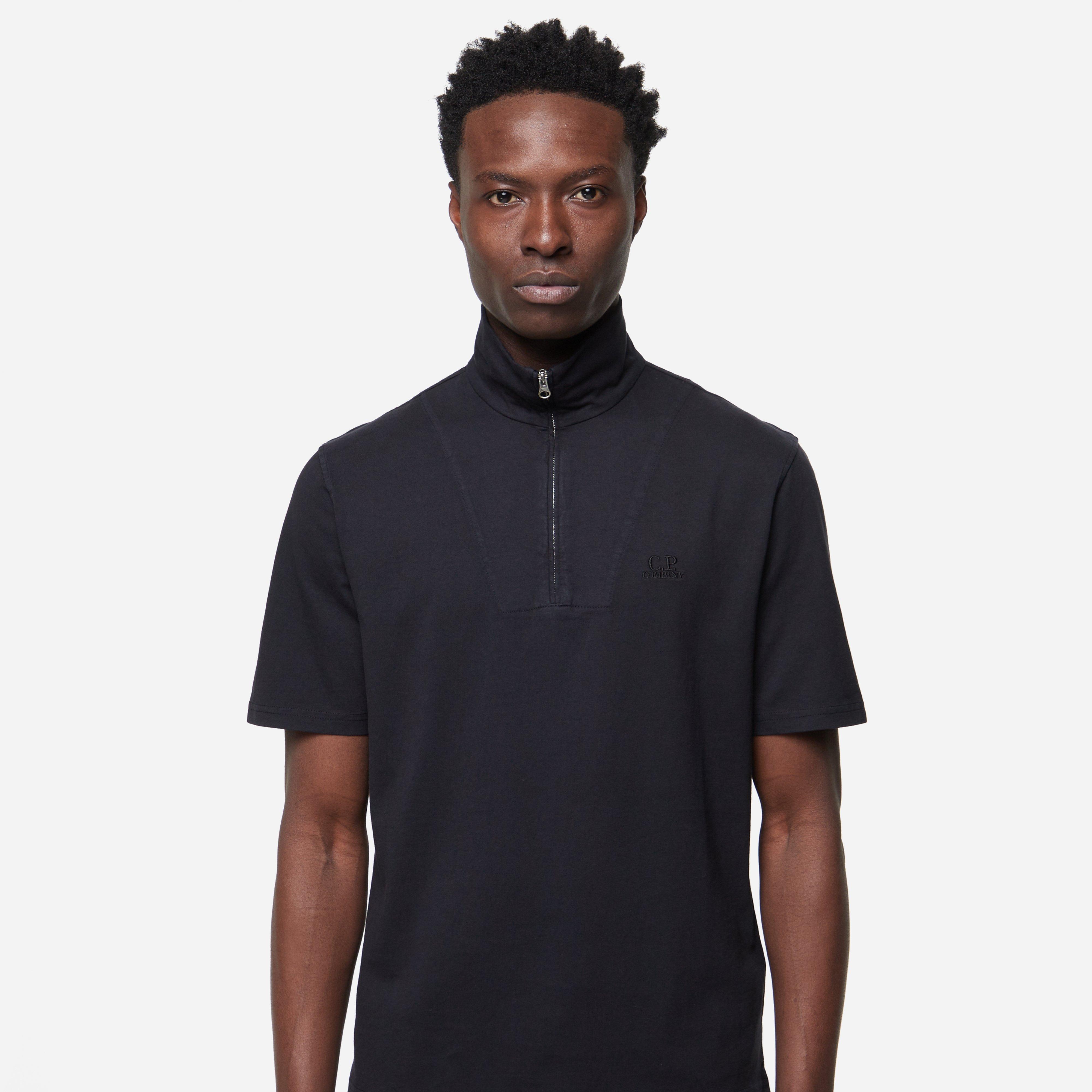 C.P. Company Half Zip Polo