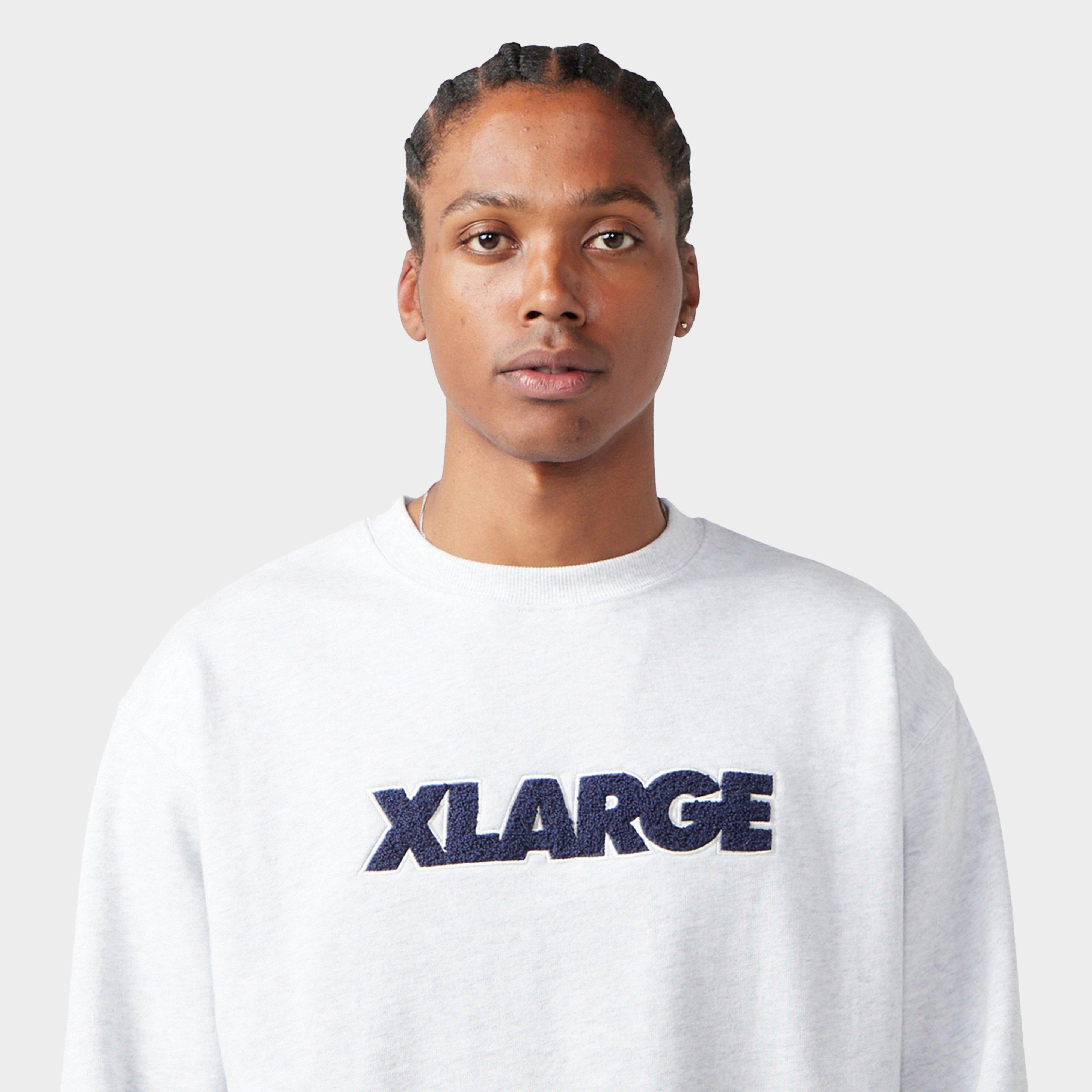 XLARGE Chenille Logo Crew Neck Sweatshirt