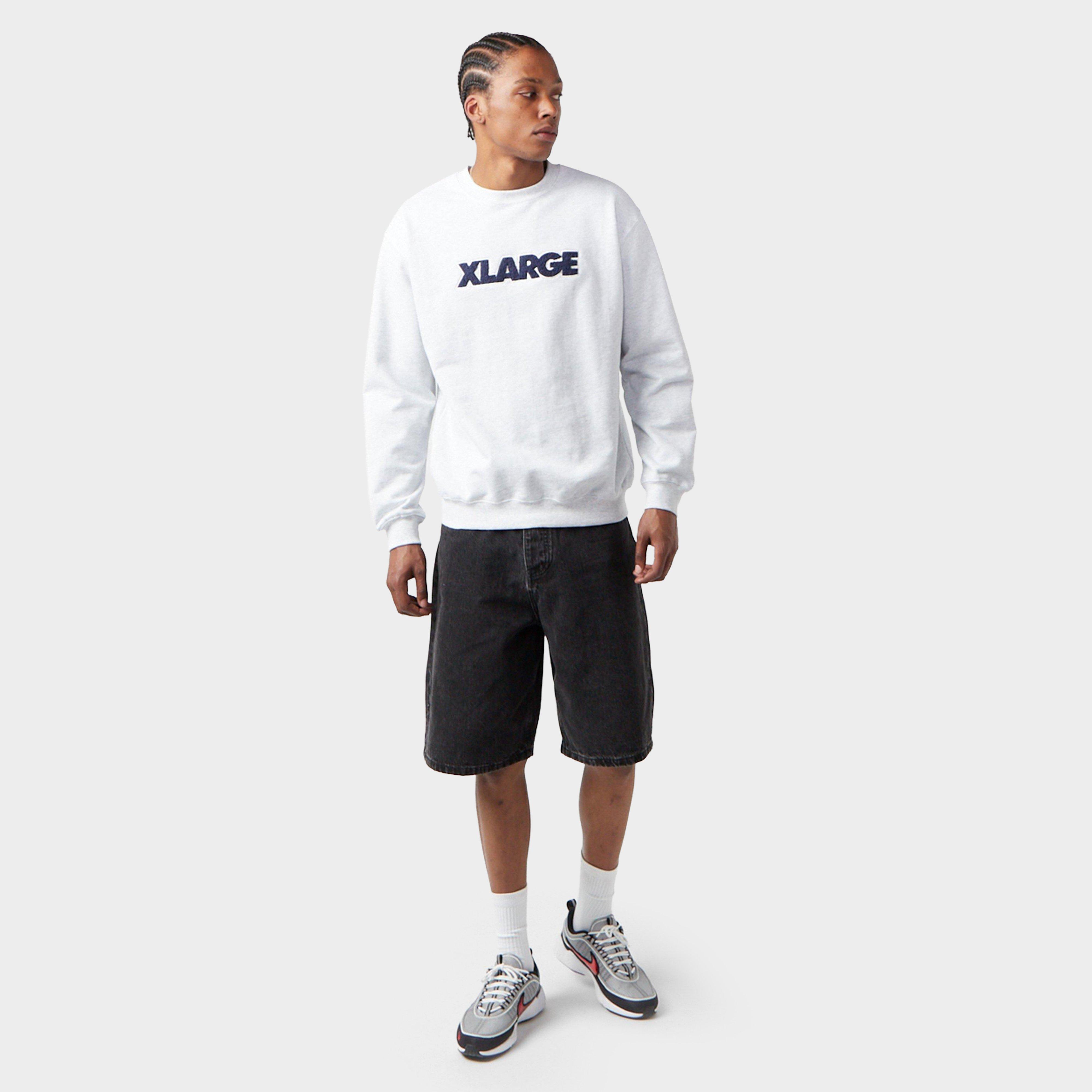 XLARGE Chenille Logo Crew Neck Sweatshirt