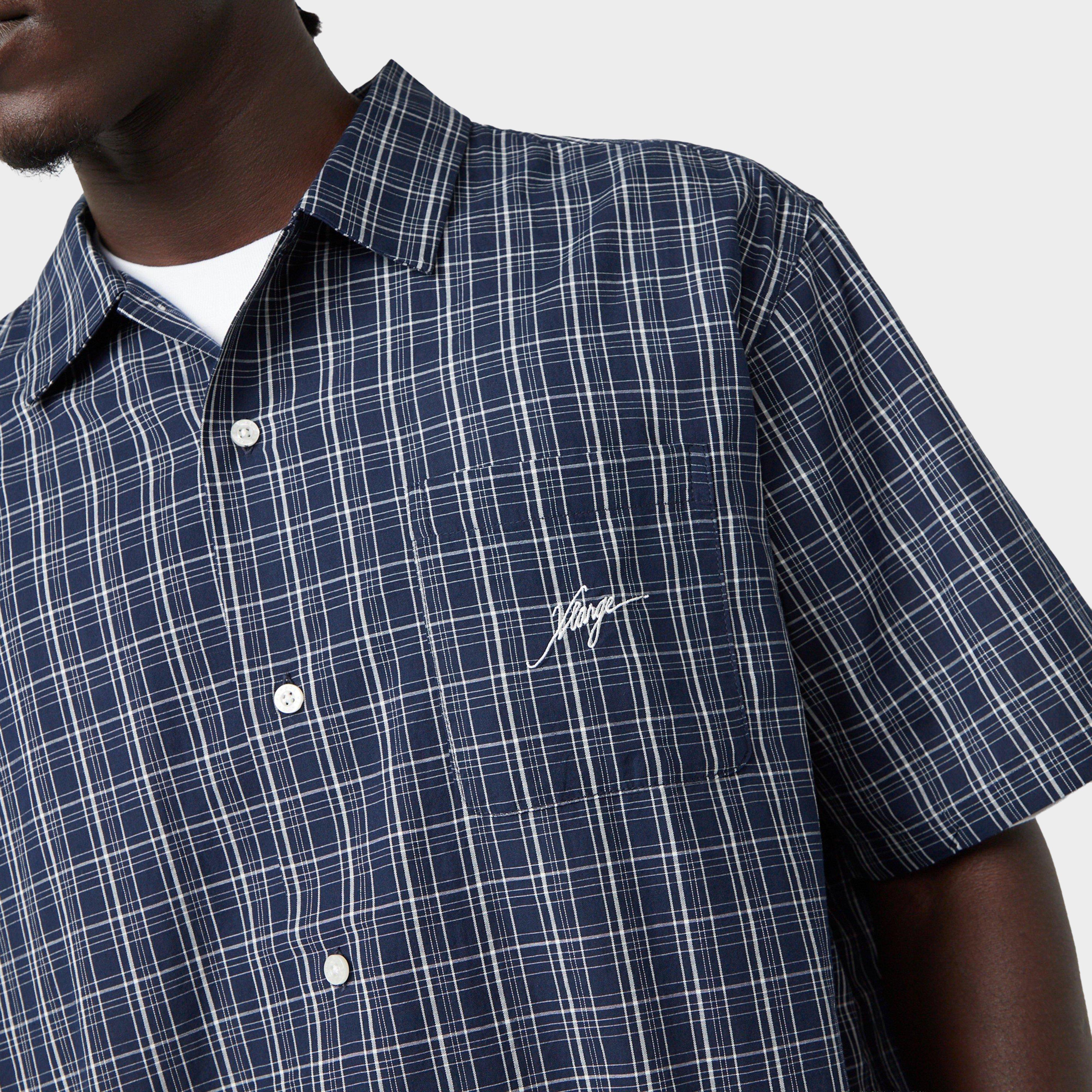 XLARGE Embroidered Plaid Shirt