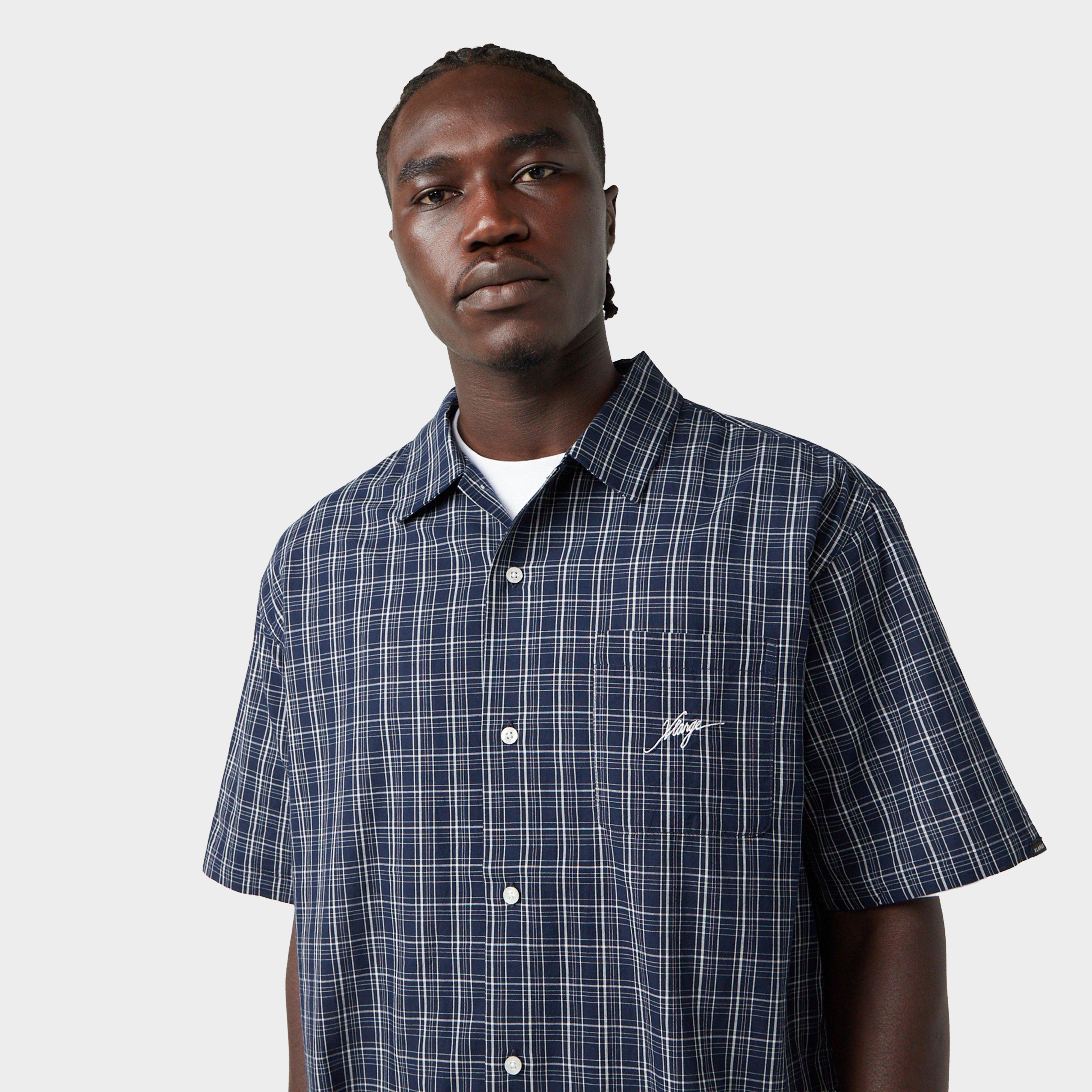 XLARGE Embroidered Plaid Shirt