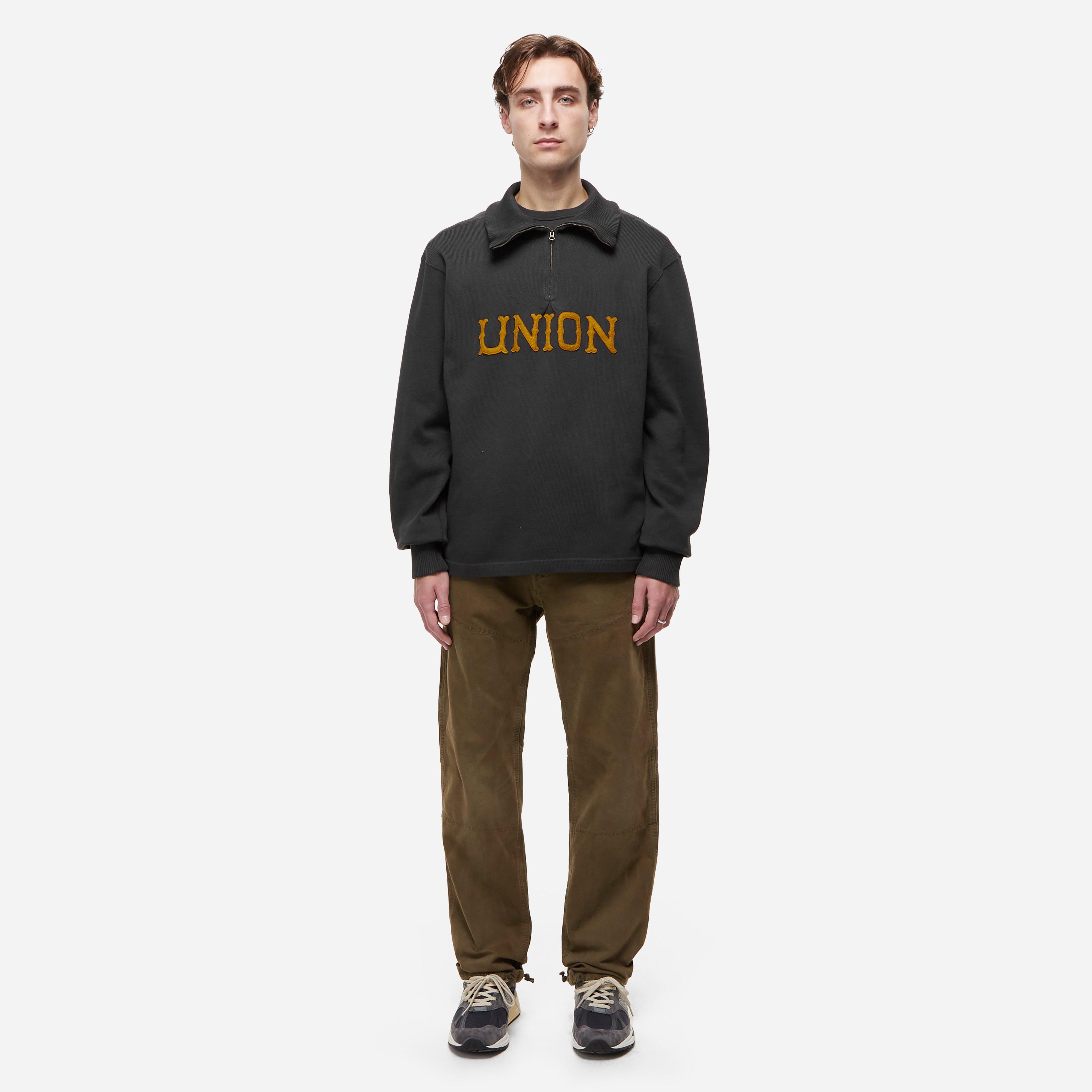 RRL by Ralph Lauren 1/4 Zip Union Pullover