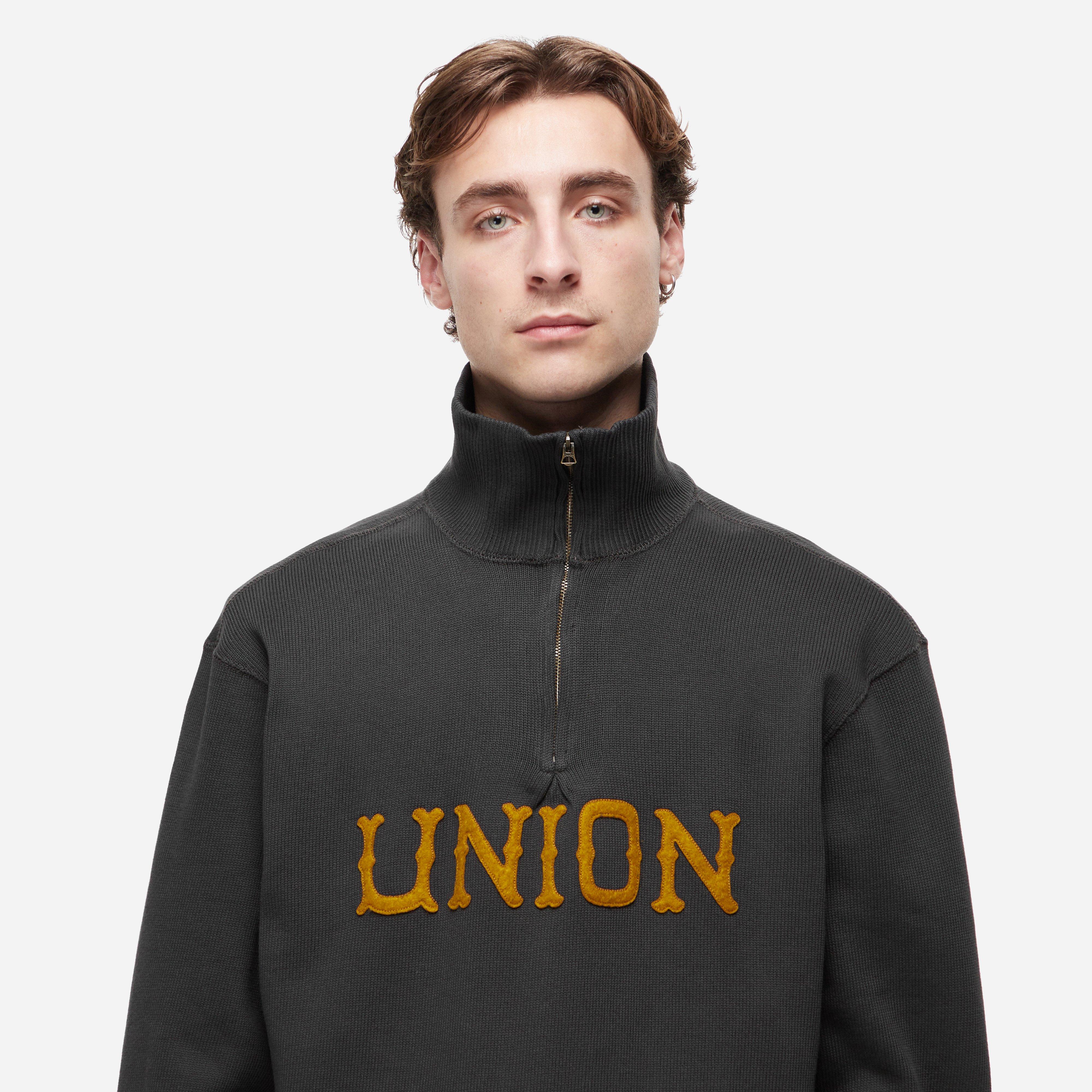 RRL by Ralph Lauren 1/4 Zip Union Pullover