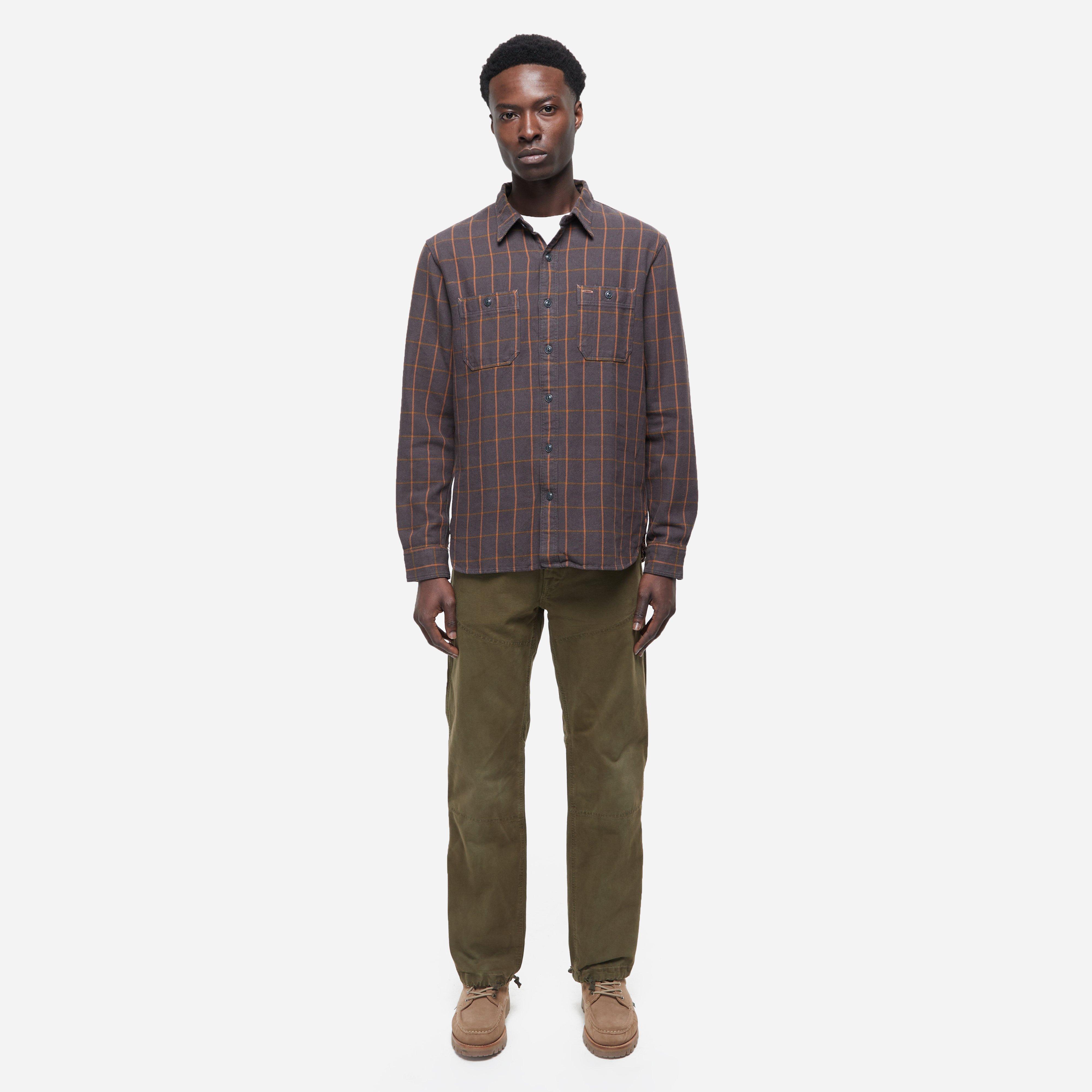 RRL by Ralph Lauren Plaid Twill Workshirt