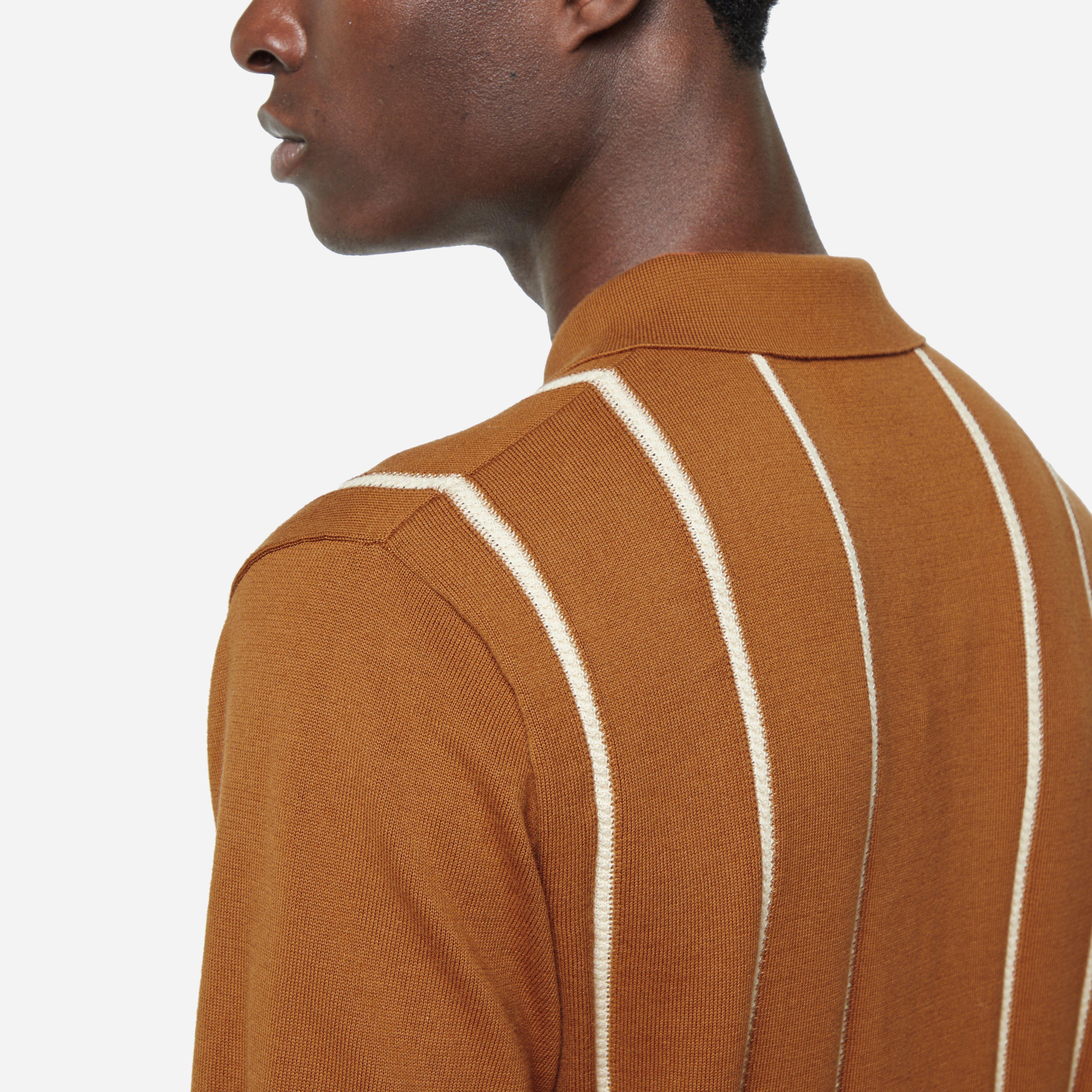 Percival Micro Cable Polo Shirt