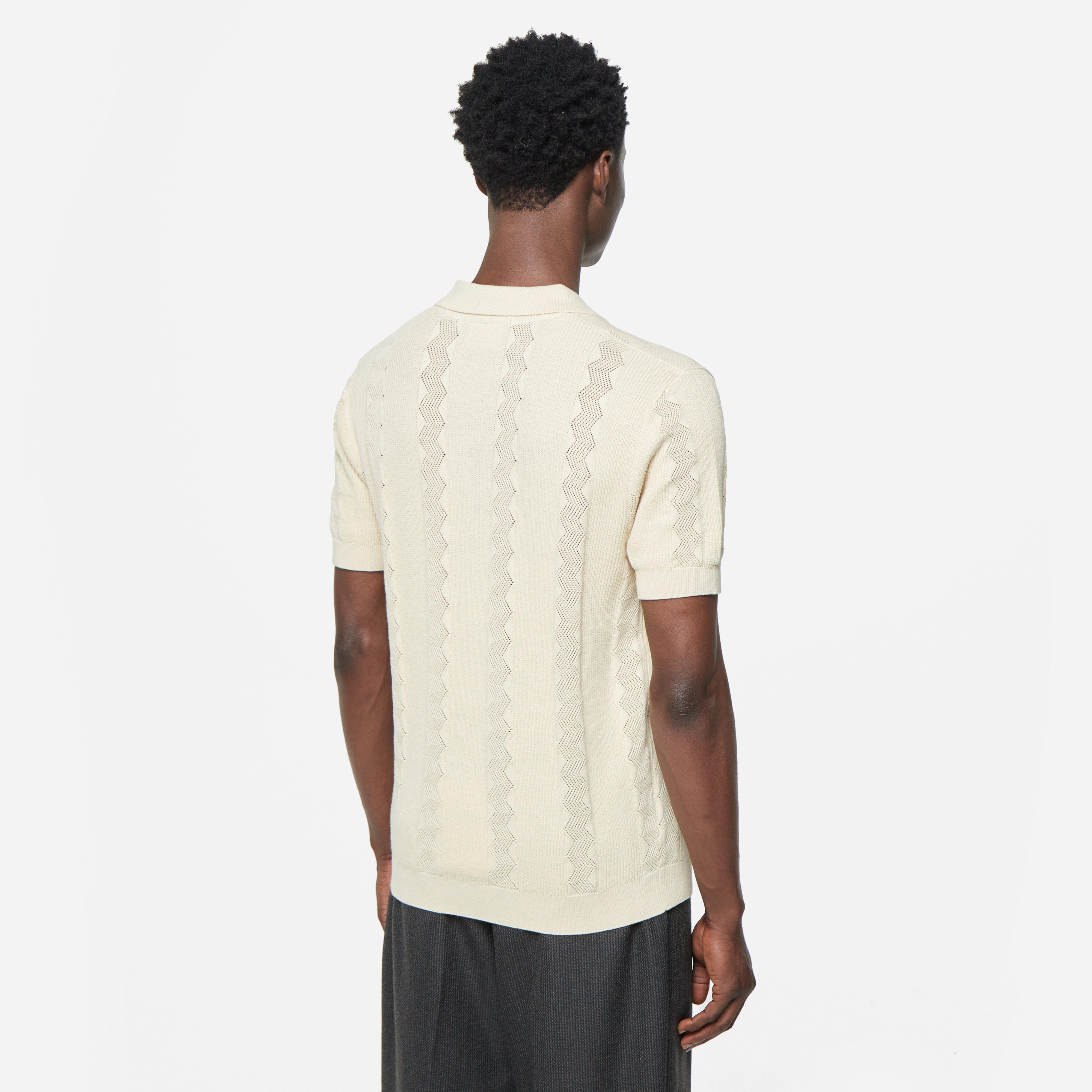 Percival Genoa Knitted Polo Shirt