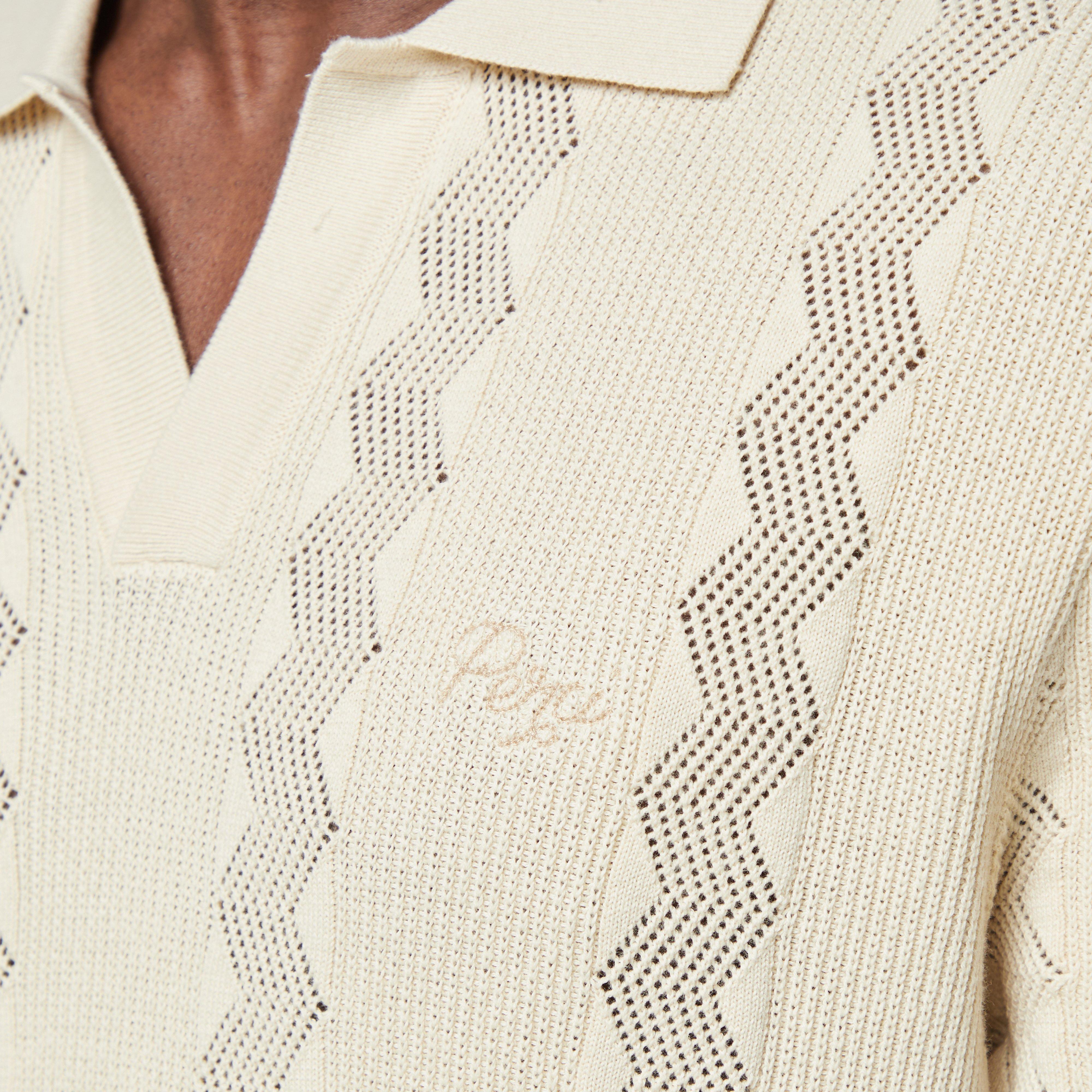 Percival Genoa Knitted Polo Shirt