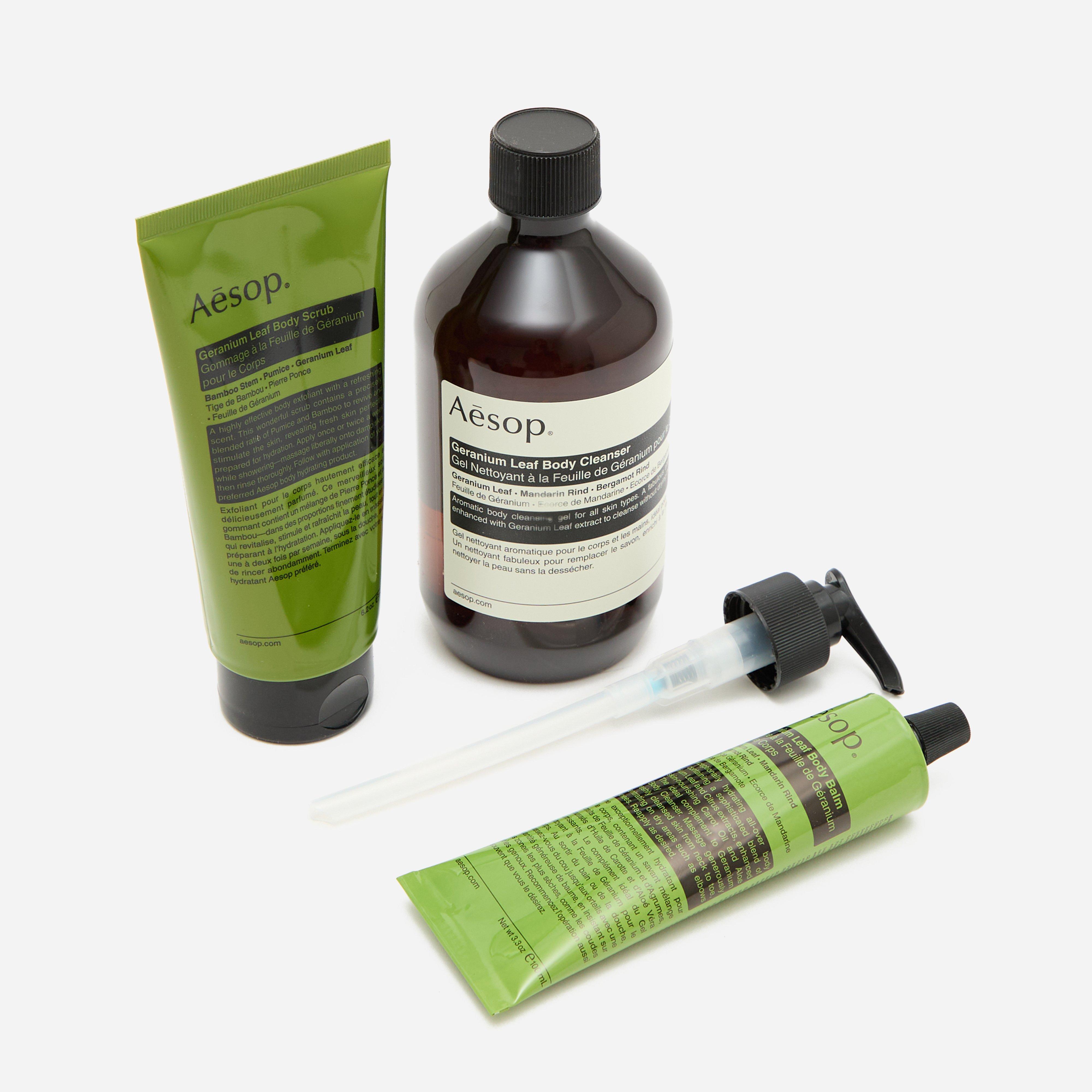 Trio Aesop Screen 2 Geranium Leaf Trio Set | HIP