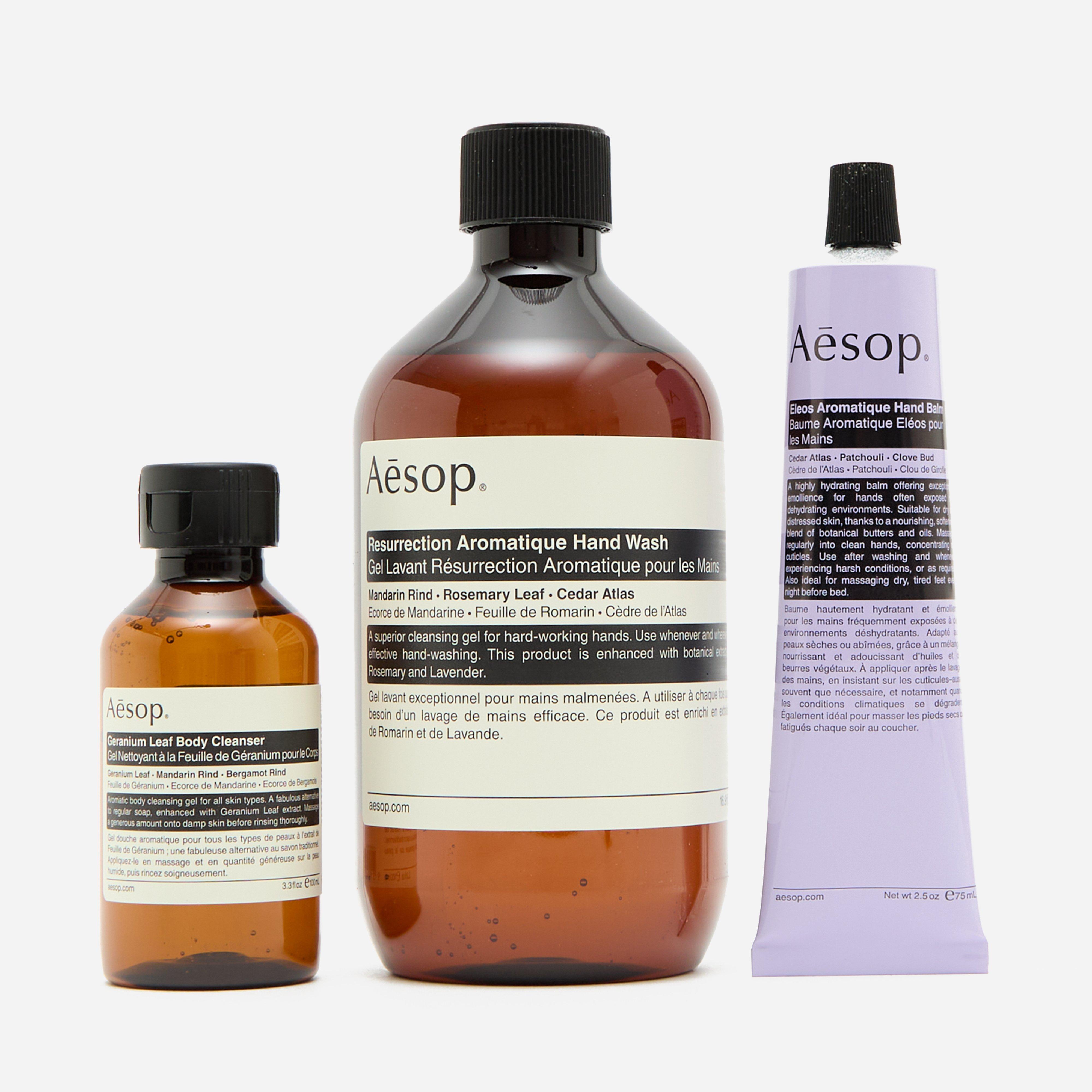 Trio Aesop Screen 3 Body Care Trio | HIP
