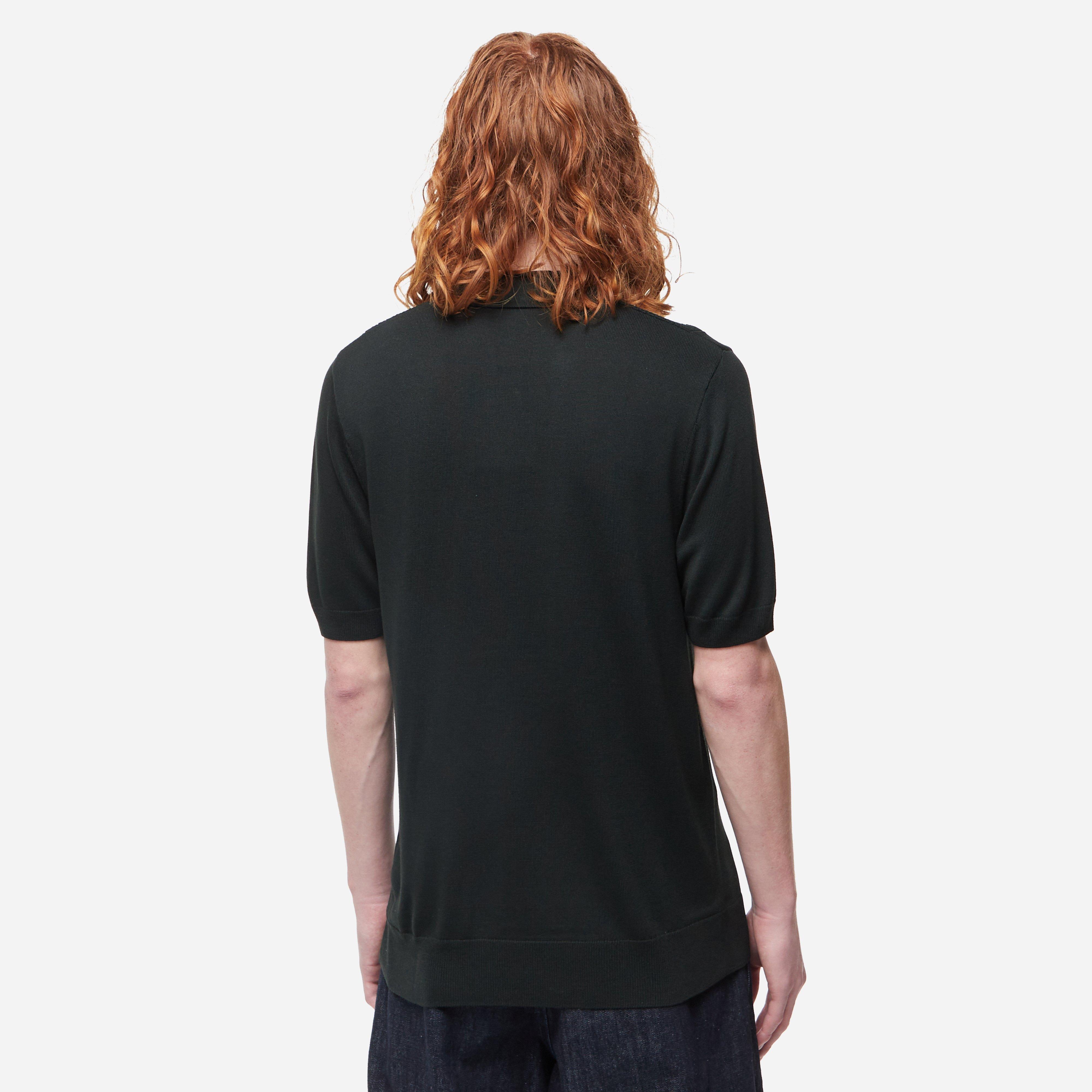 Fred Perry Pointelle Knit Polo Shirt