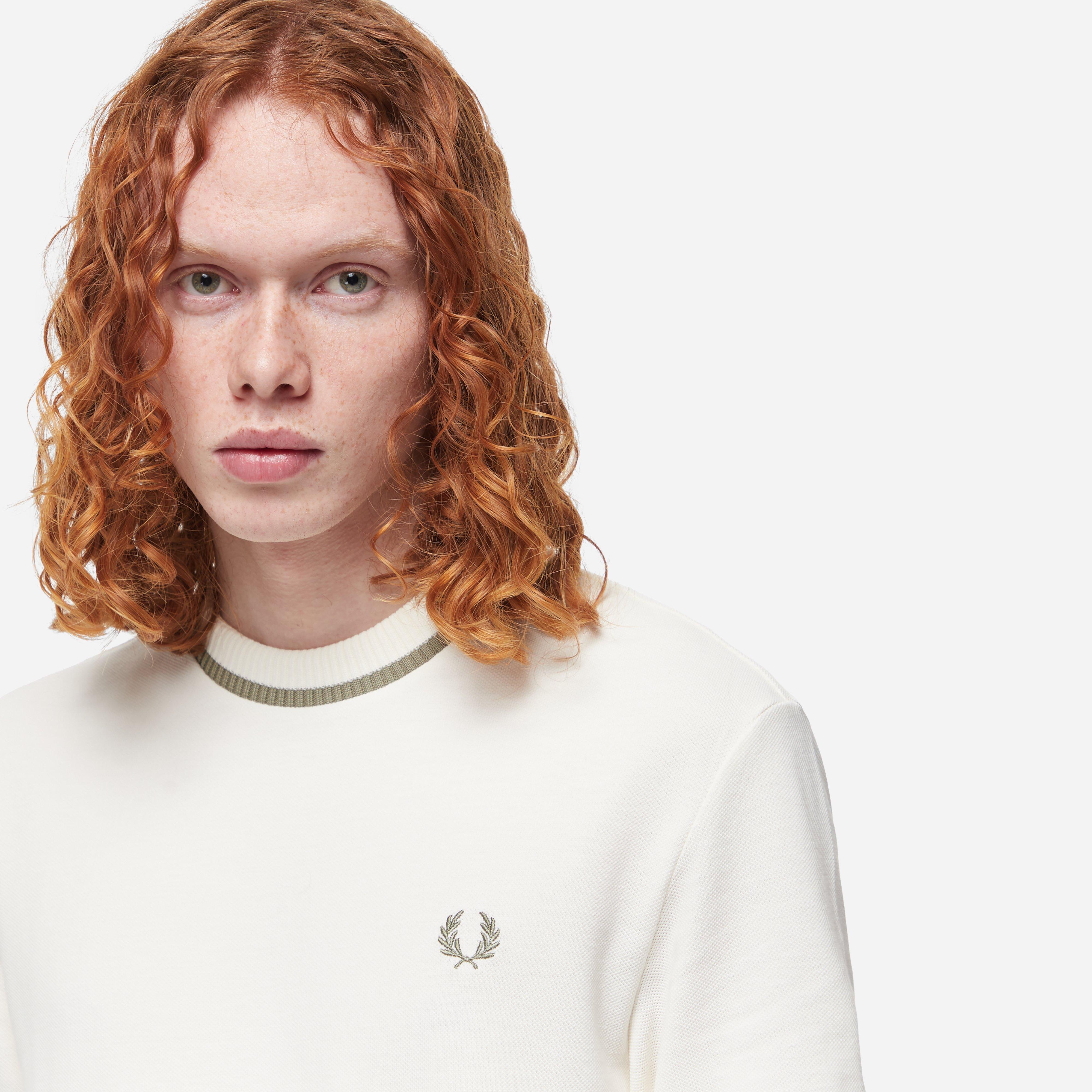 Fred Perry Crew Neck Pique T-Shirt