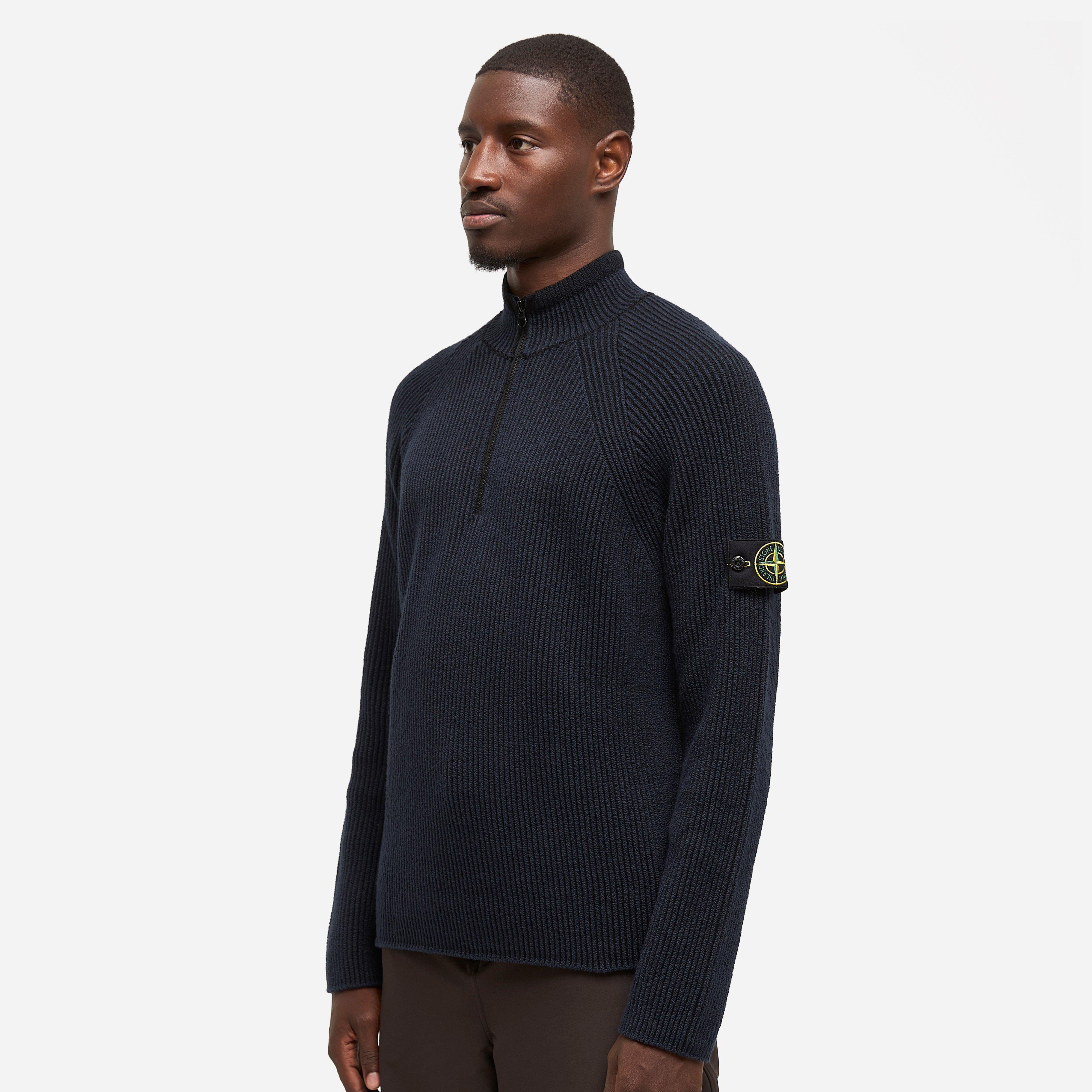 Stone Island Vanise LS Ribbed 1/4 Zip