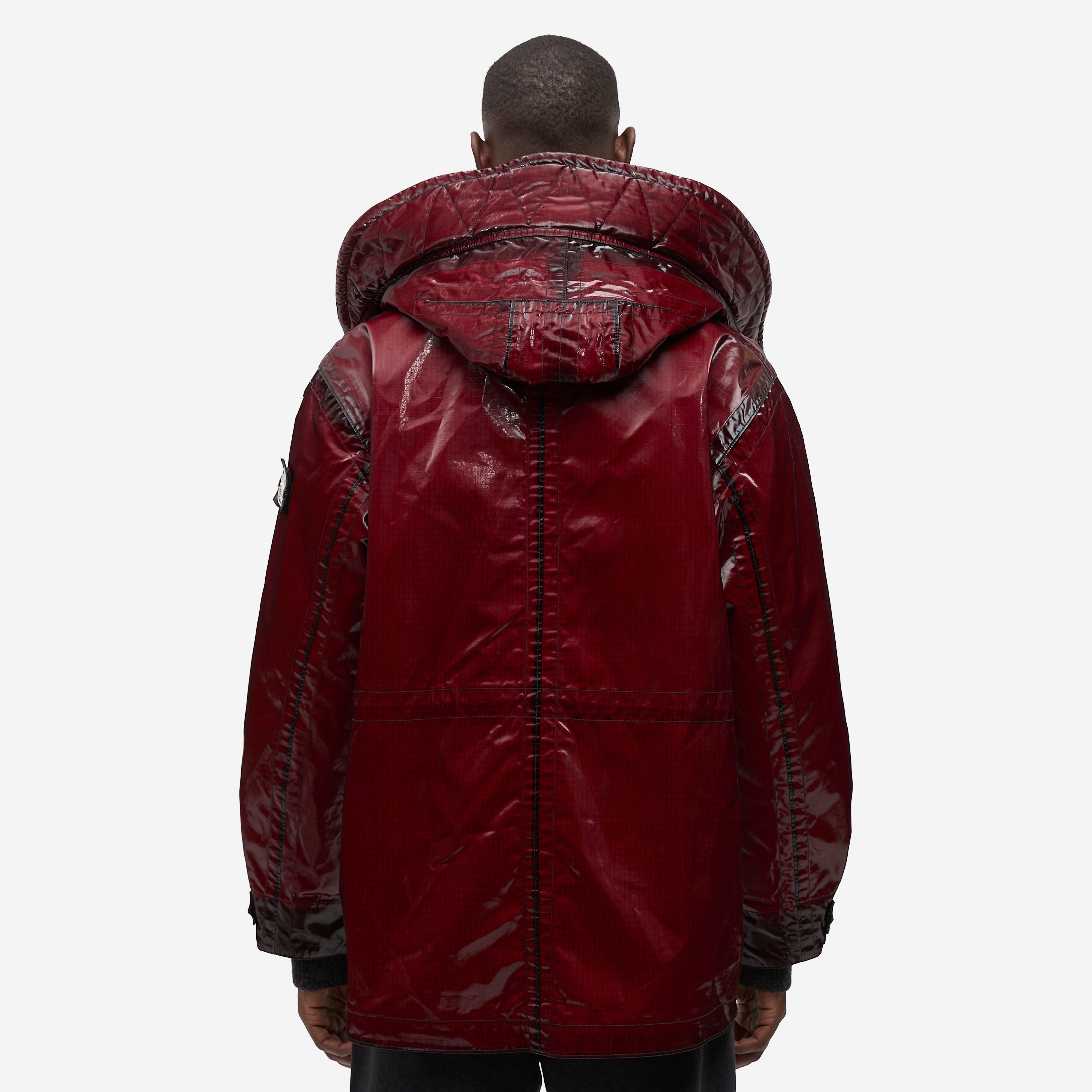 Stone Island 4100079 Uneven Ripstop Prismatico Short Parka