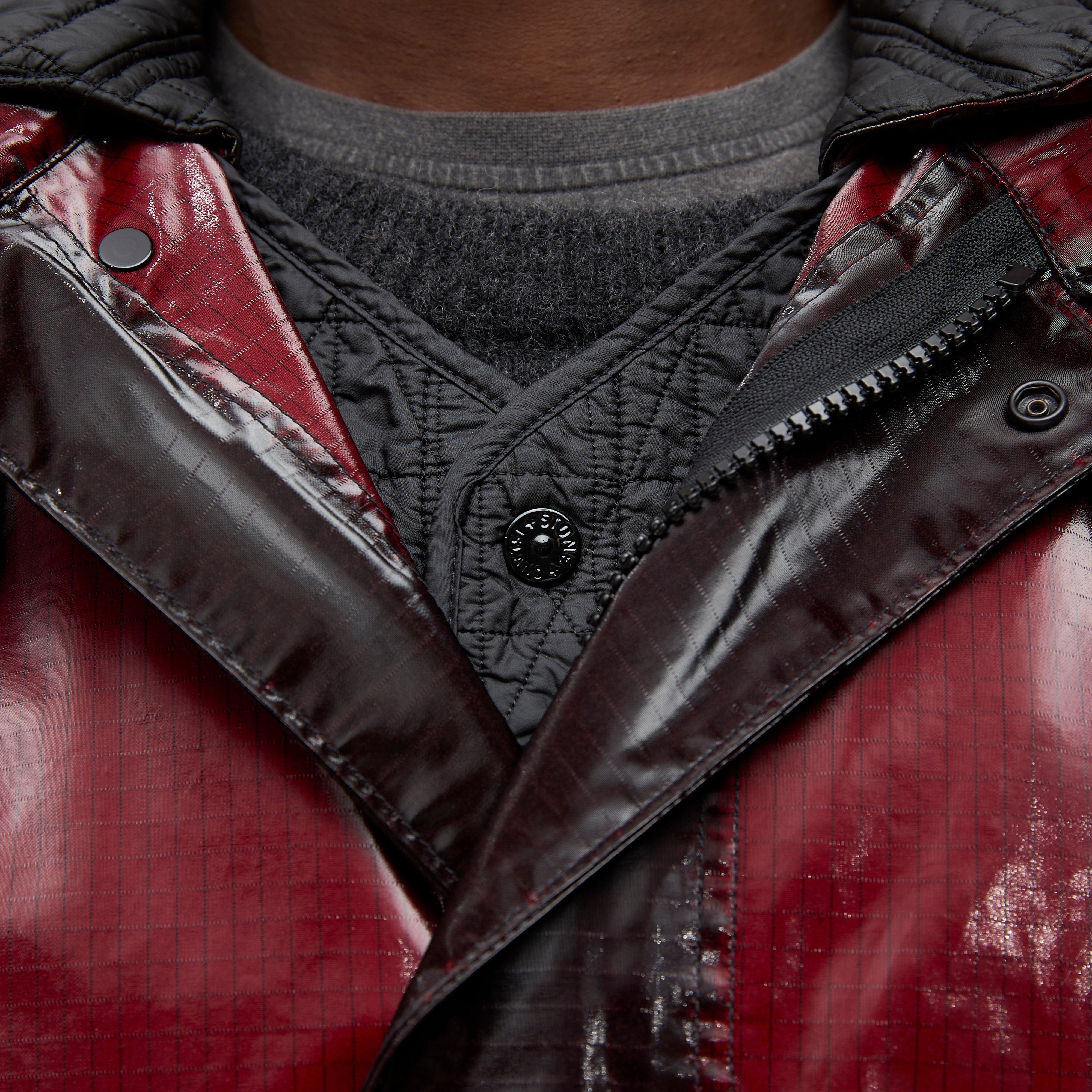 Stone Island 4100079 Uneven Ripstop Prismatico Short Parka