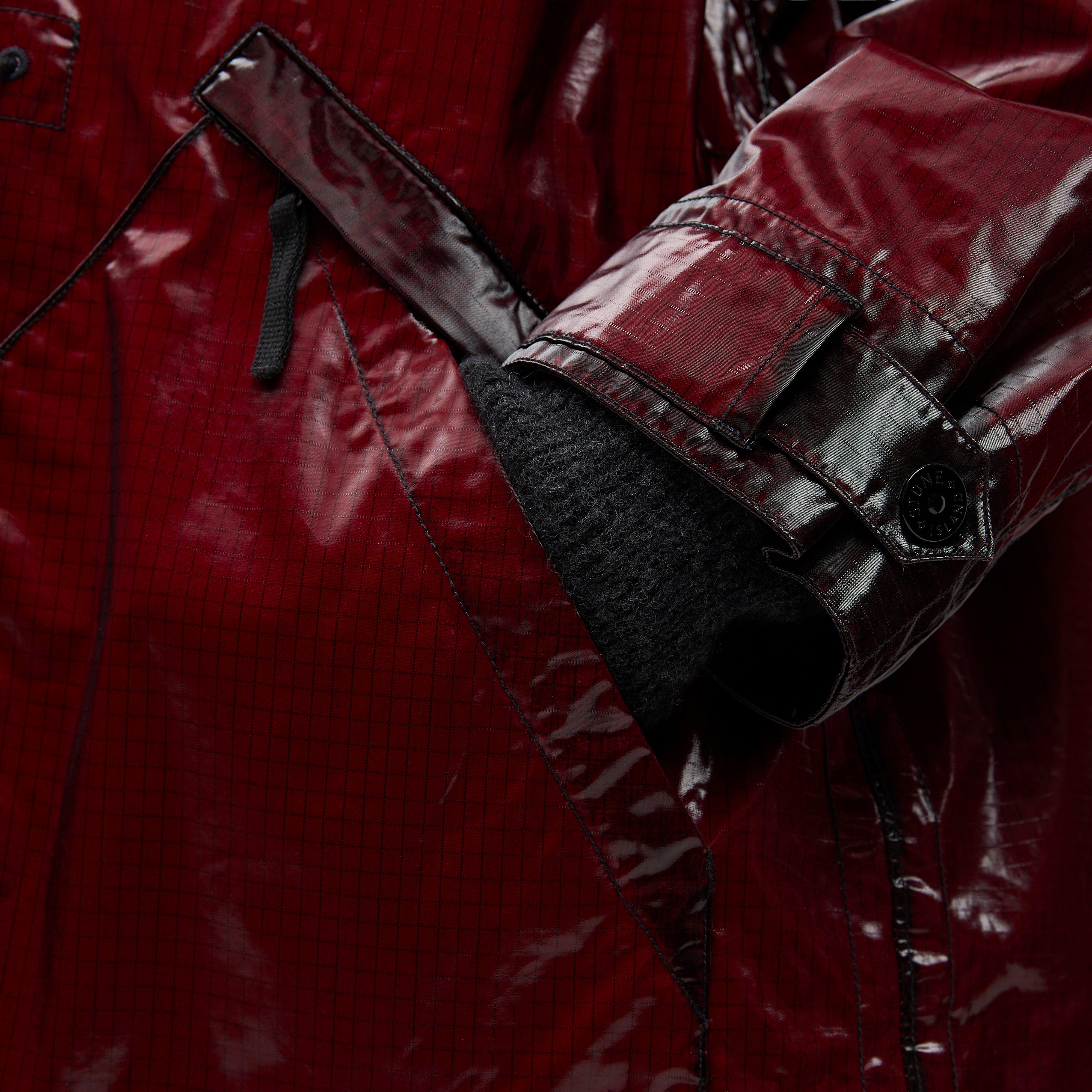 Stone Island 4100079 Uneven Ripstop Prismatico Short Parka