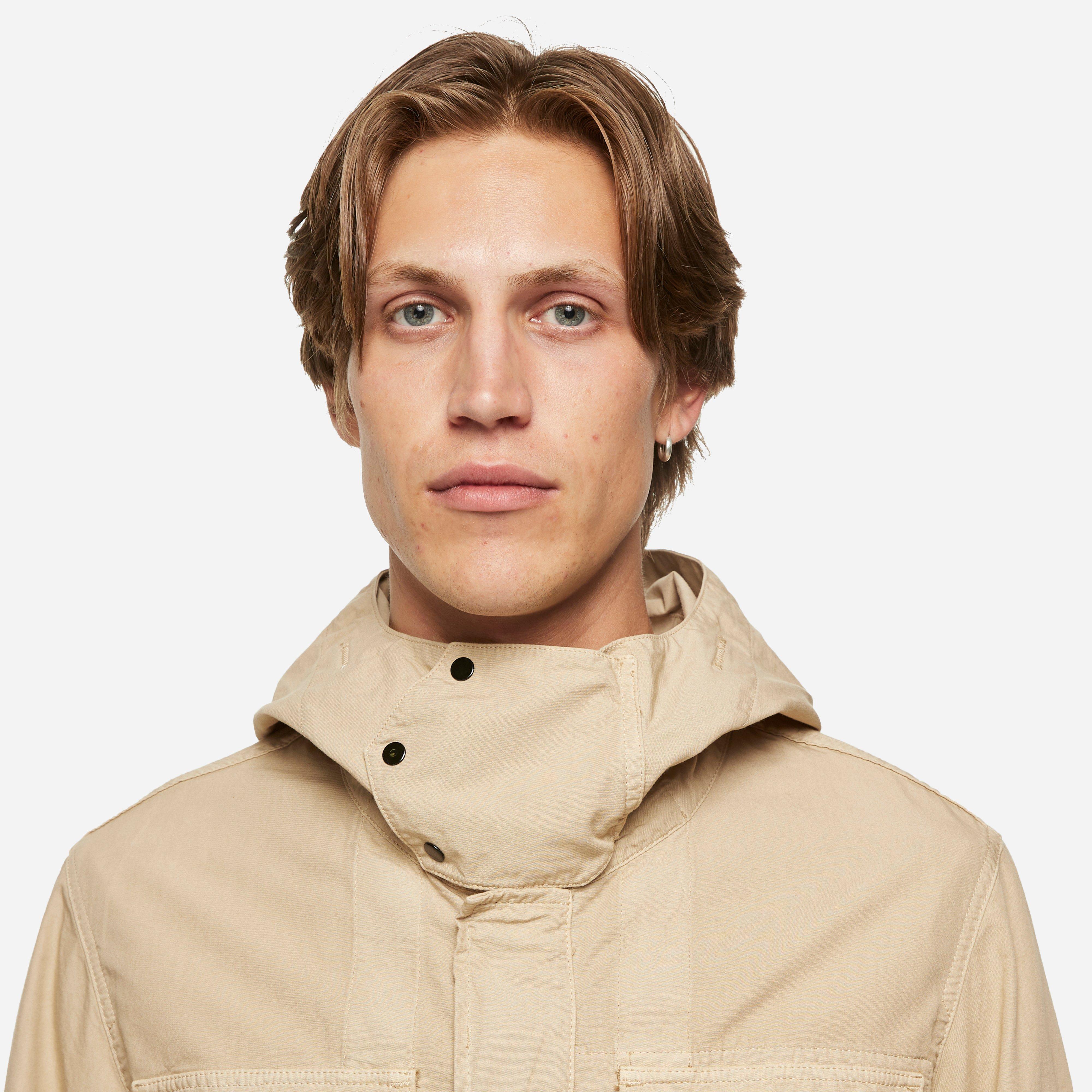 Stone Island Canvas Weave Utility Parka