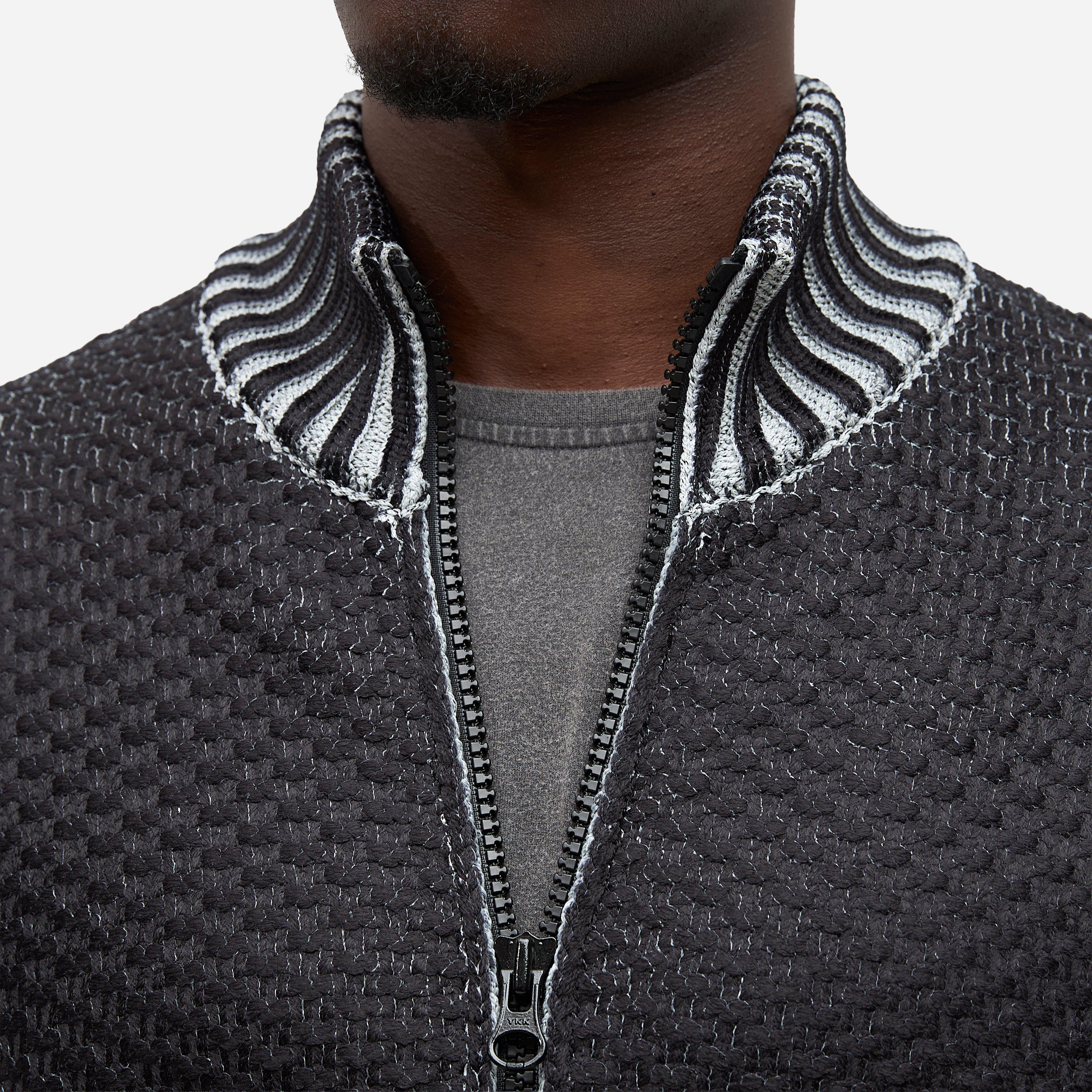 Stone Island 5100081 Sublimatic Print Zip-Up Knit