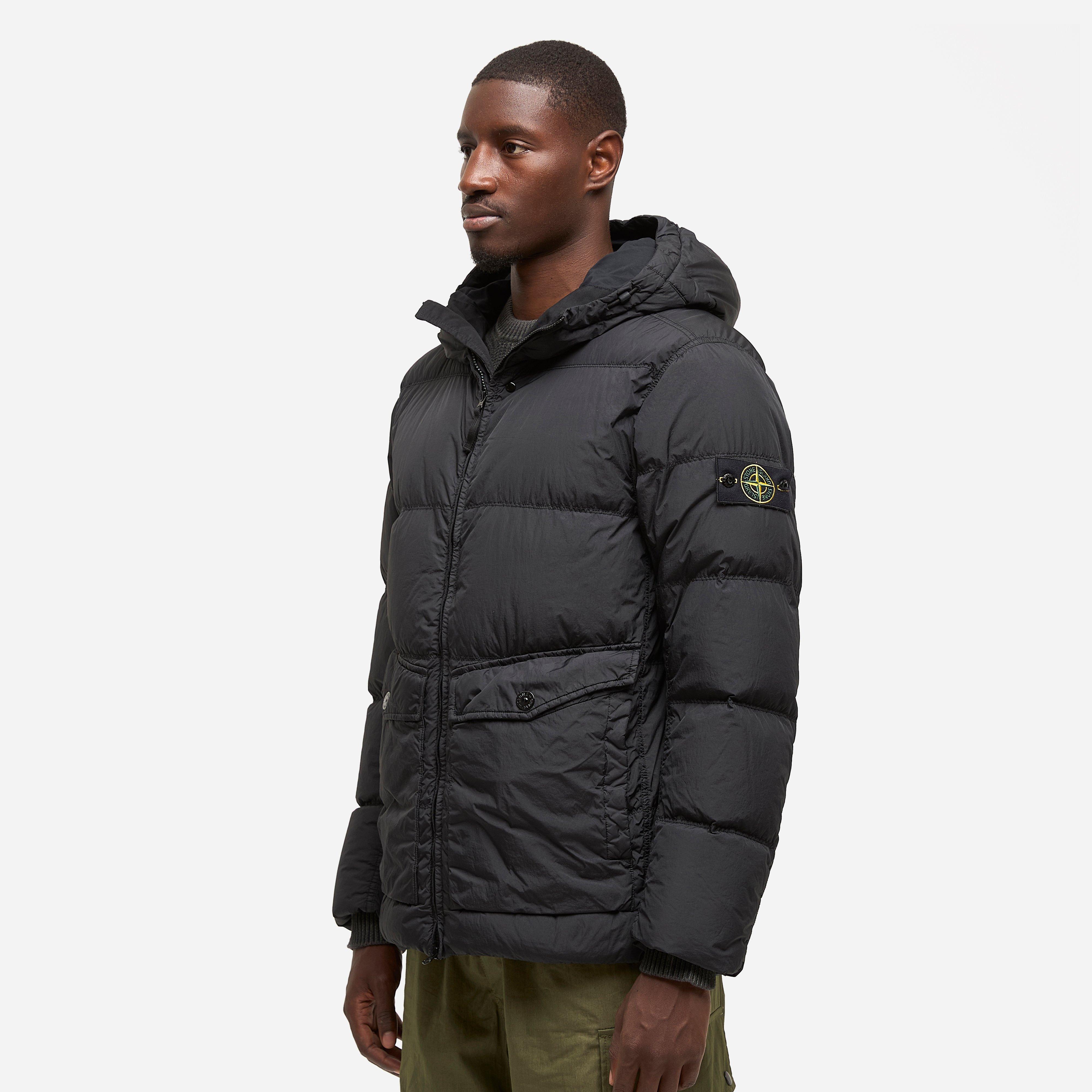 Stone Island Crinkle Reps Short Parka Jacket
