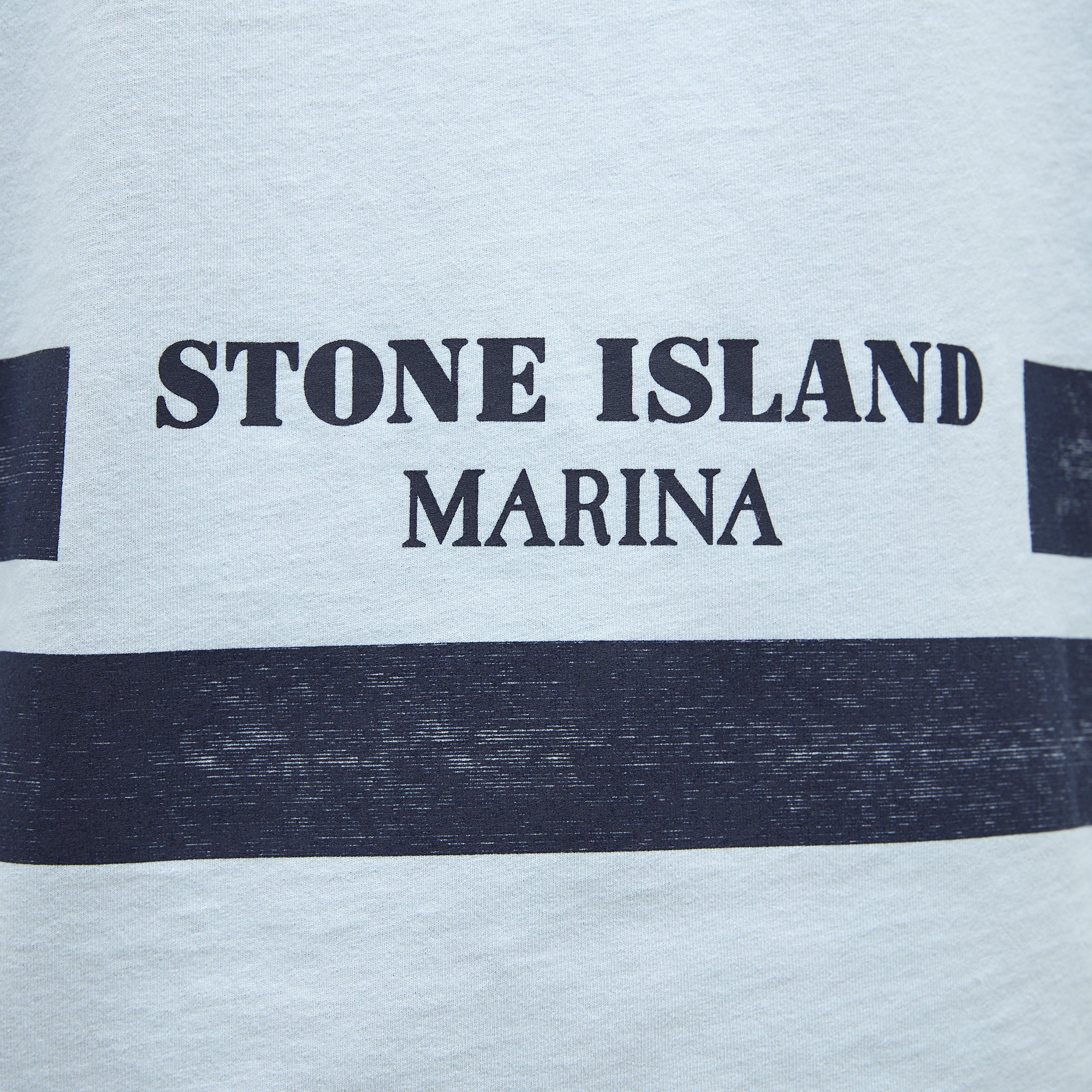Stone Island Marina 2100003 Combed Organic Cotton Jersey