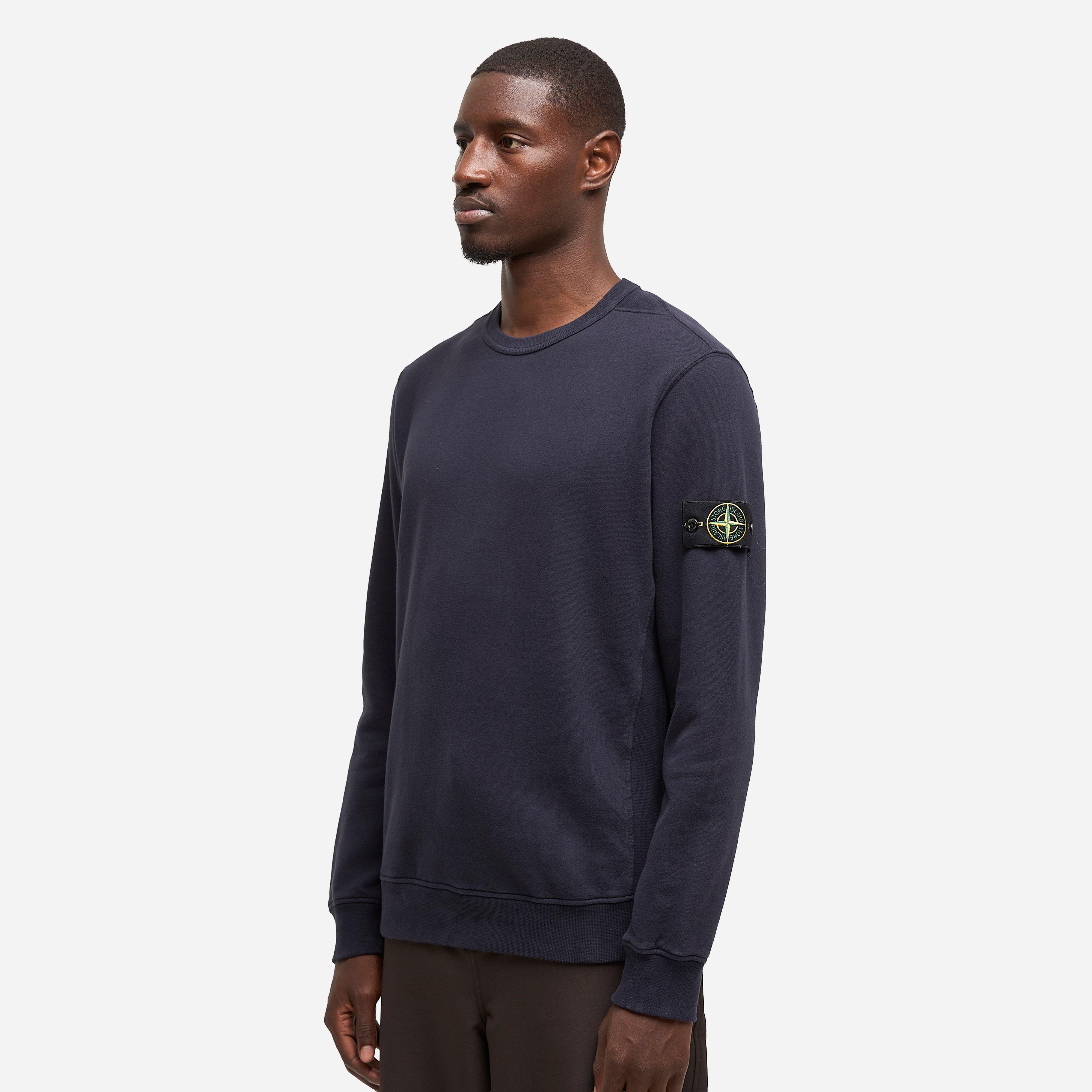 Stone Island Brushed Crewneck Sweatshirt