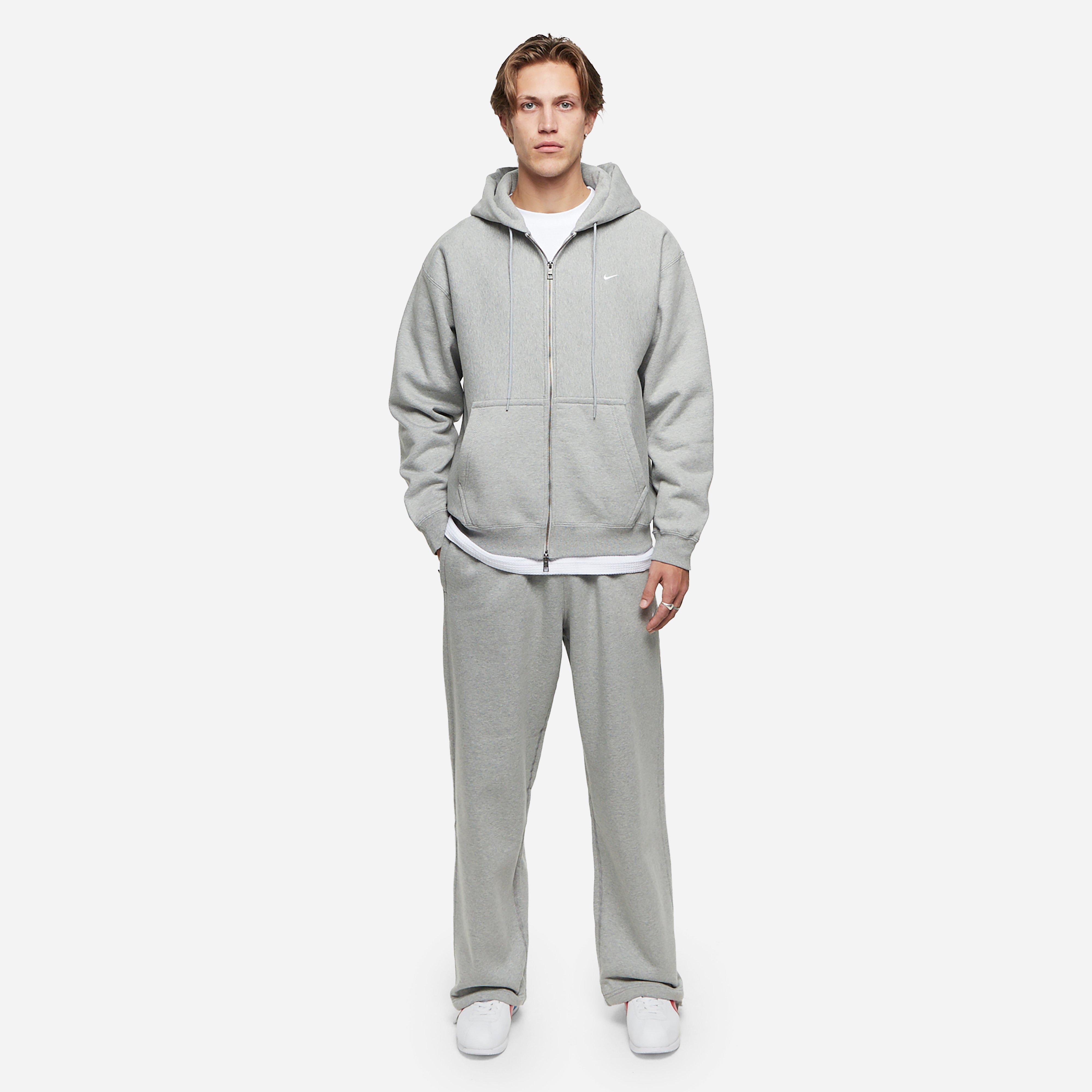 Nike Solo Swoosh Open Hem Fleece Pants