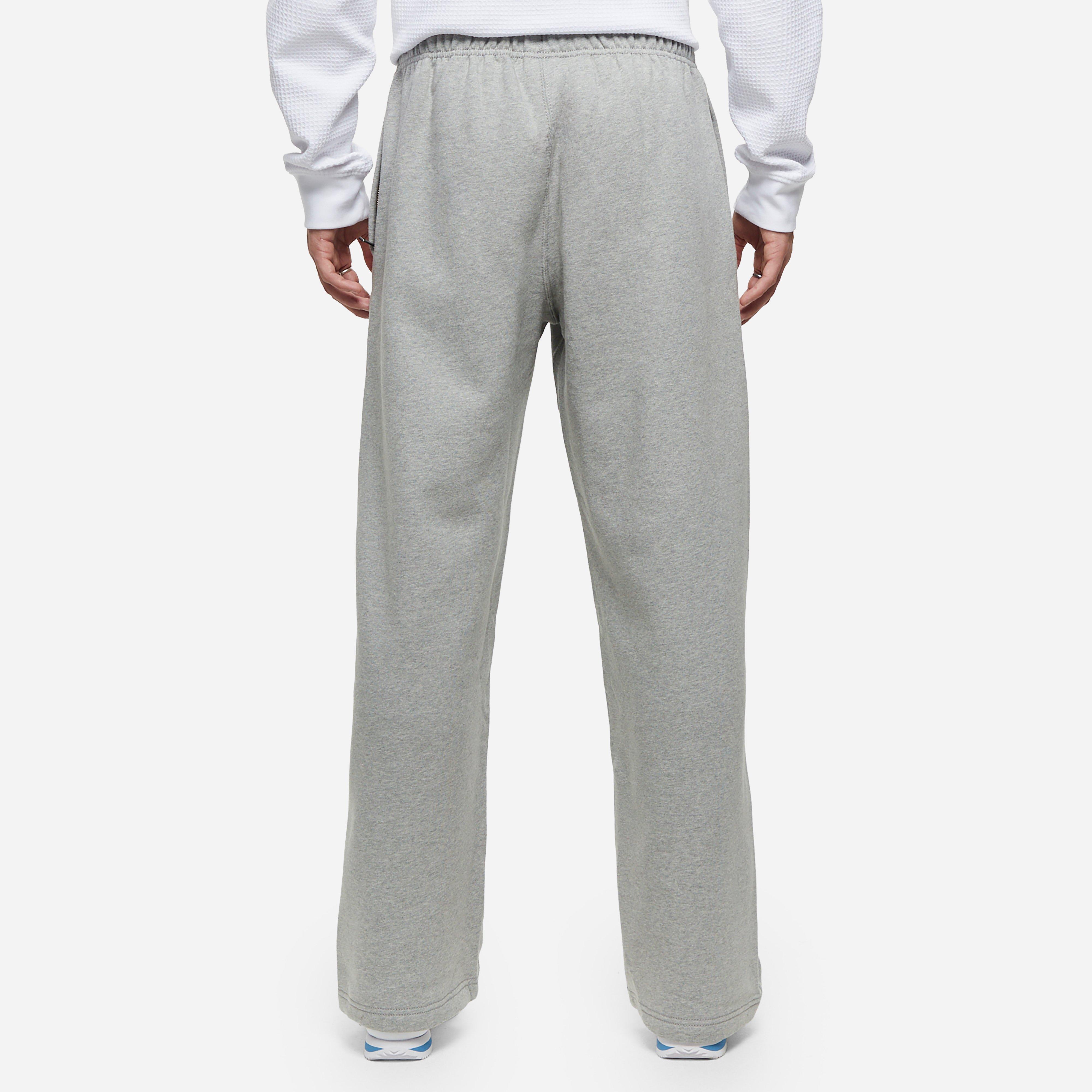 Nike Solo Swoosh Open Hem Fleece Pants