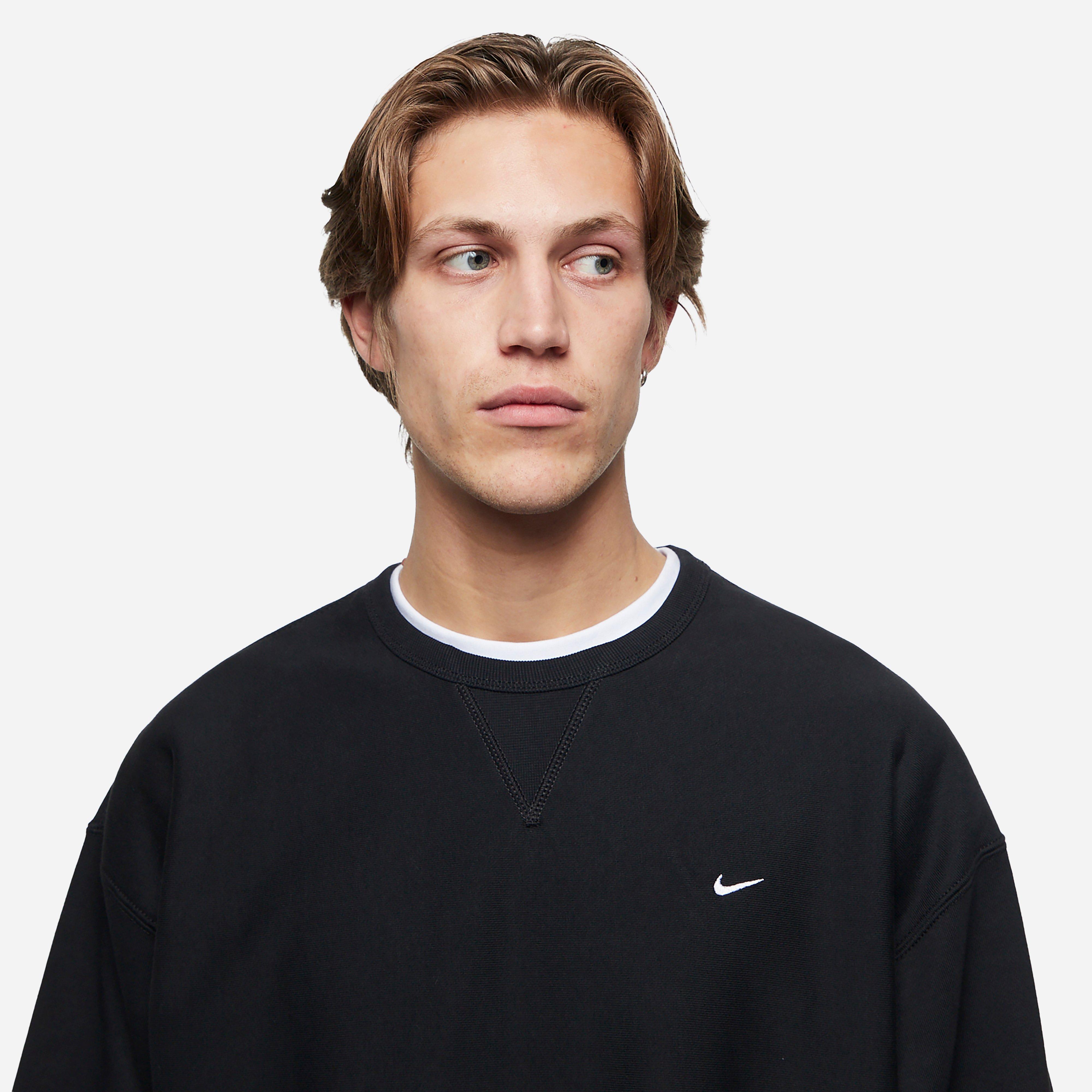 Nike Solo Swoosh Fleece Crew Sweatshirt