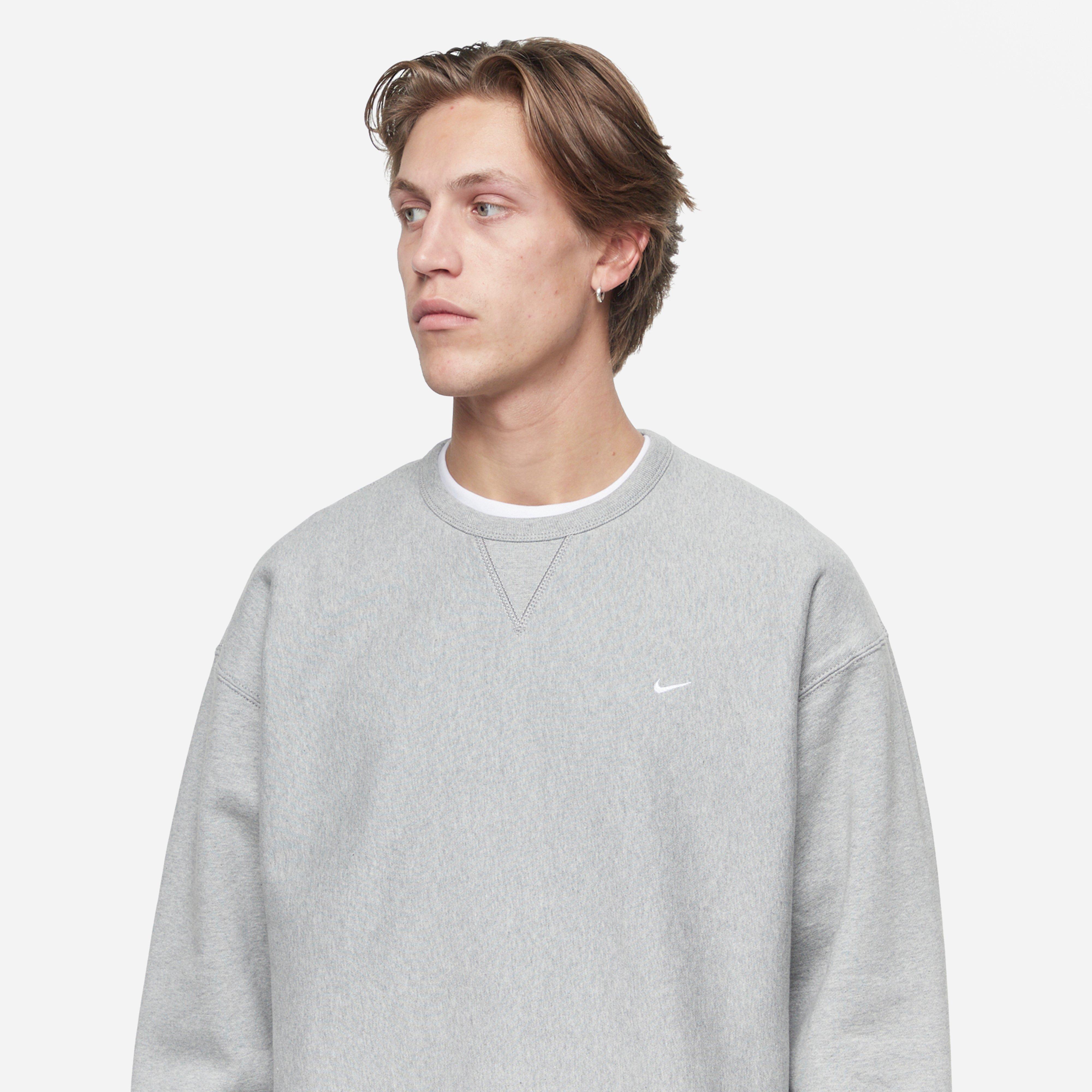 Nike Solo Swoosh Fleece Crew Sweatshirt